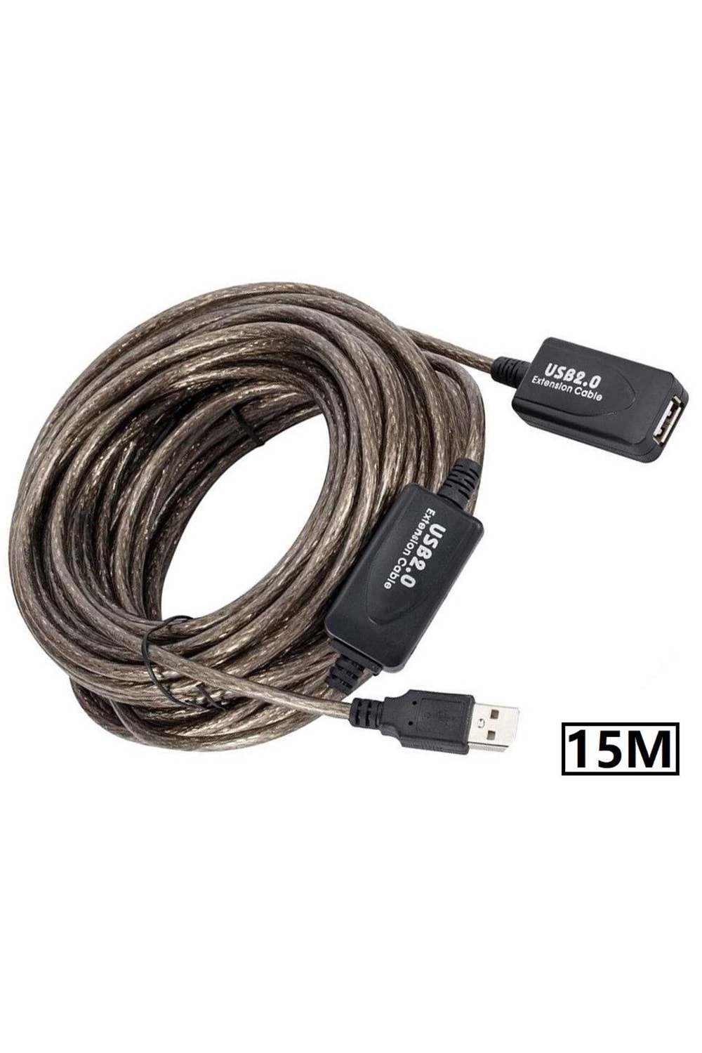 Kablo Usb Dişi - USB erkek USB uzatma kablosu 15mt