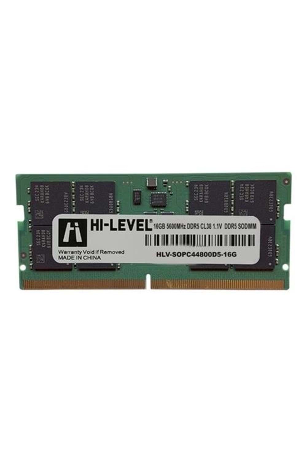 Hi-Level 16Gb 5600Mhz Ddr5 Hlv-Sopc44800D5/16G Notebook