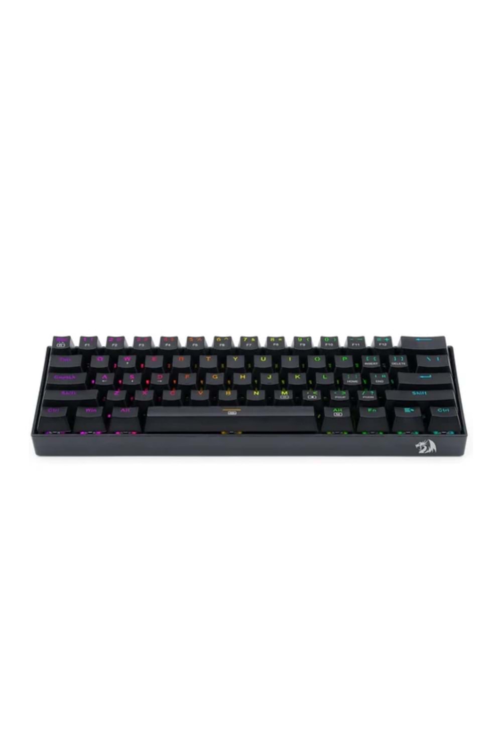 Redragon K630 Rgb Dragonborn Blue Switch %60 Siyah Q Tr Layout