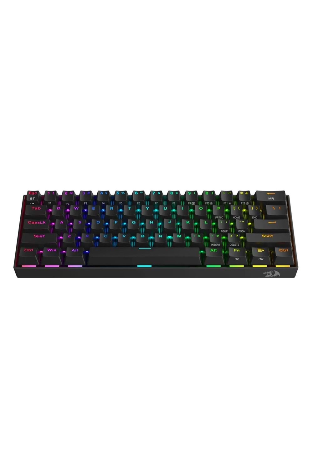 Klavye Redragon K530 Draconic Pro Black Brown Switch Kablosuz TrLayout