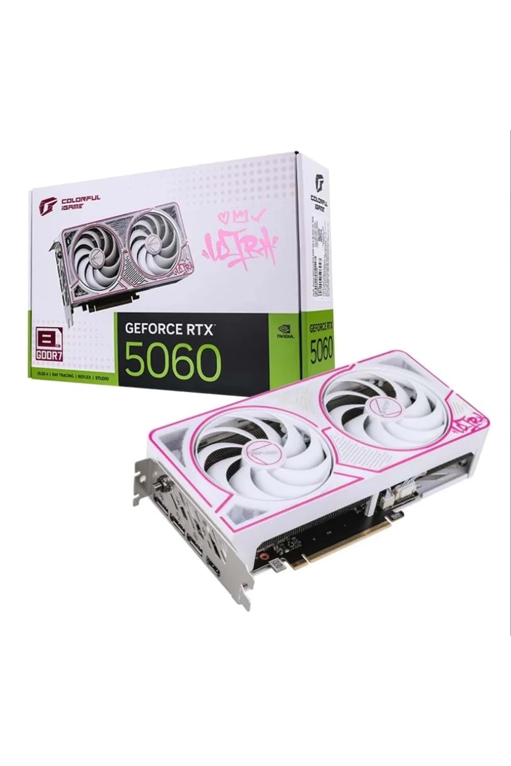 Ekran Kartı Colorful iGame RTX5060 Ultra 8GB GDDR7 128Bit W D