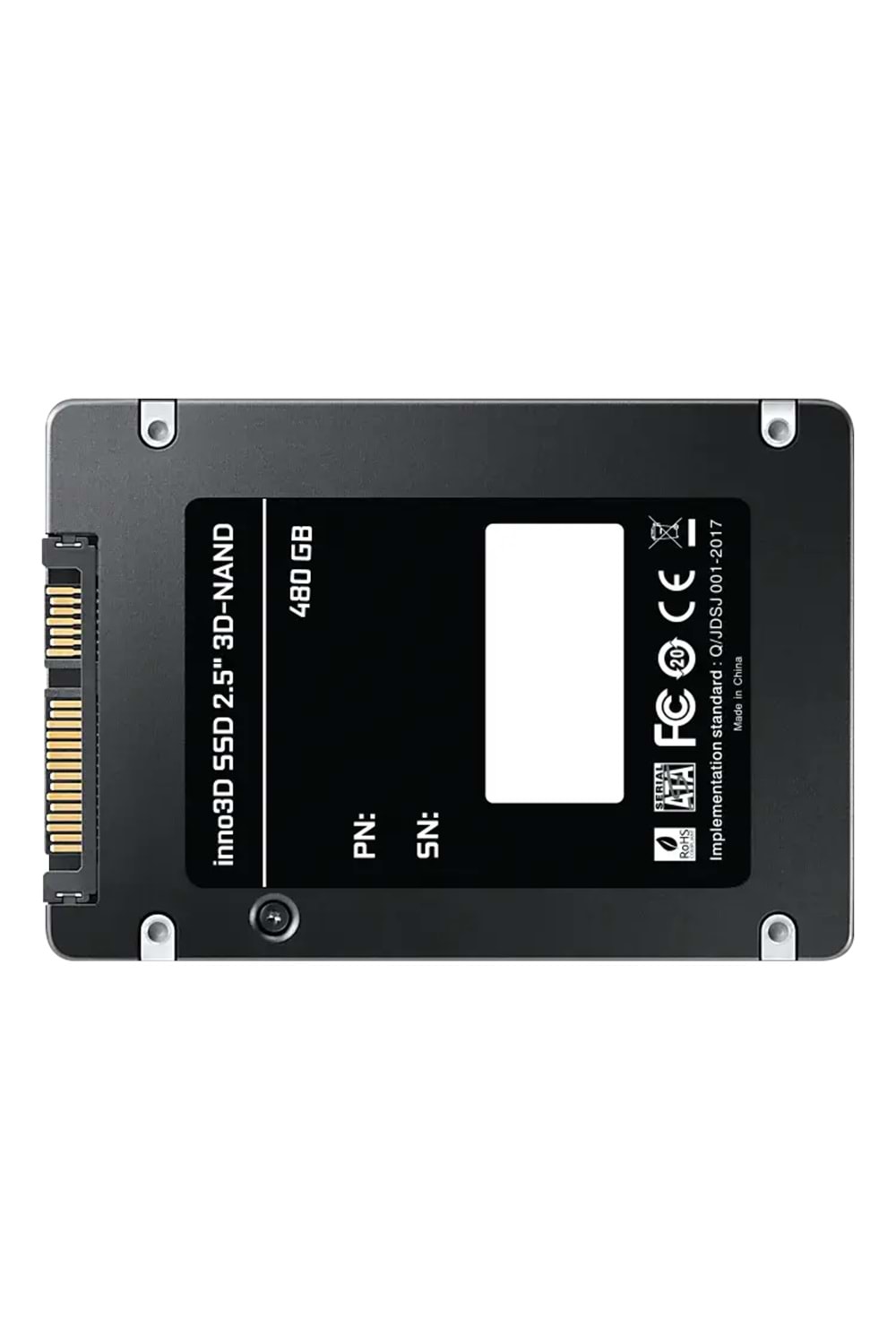 Ssd Inno3D 480Gb 3D-Nand 510/480Mb/s Sata