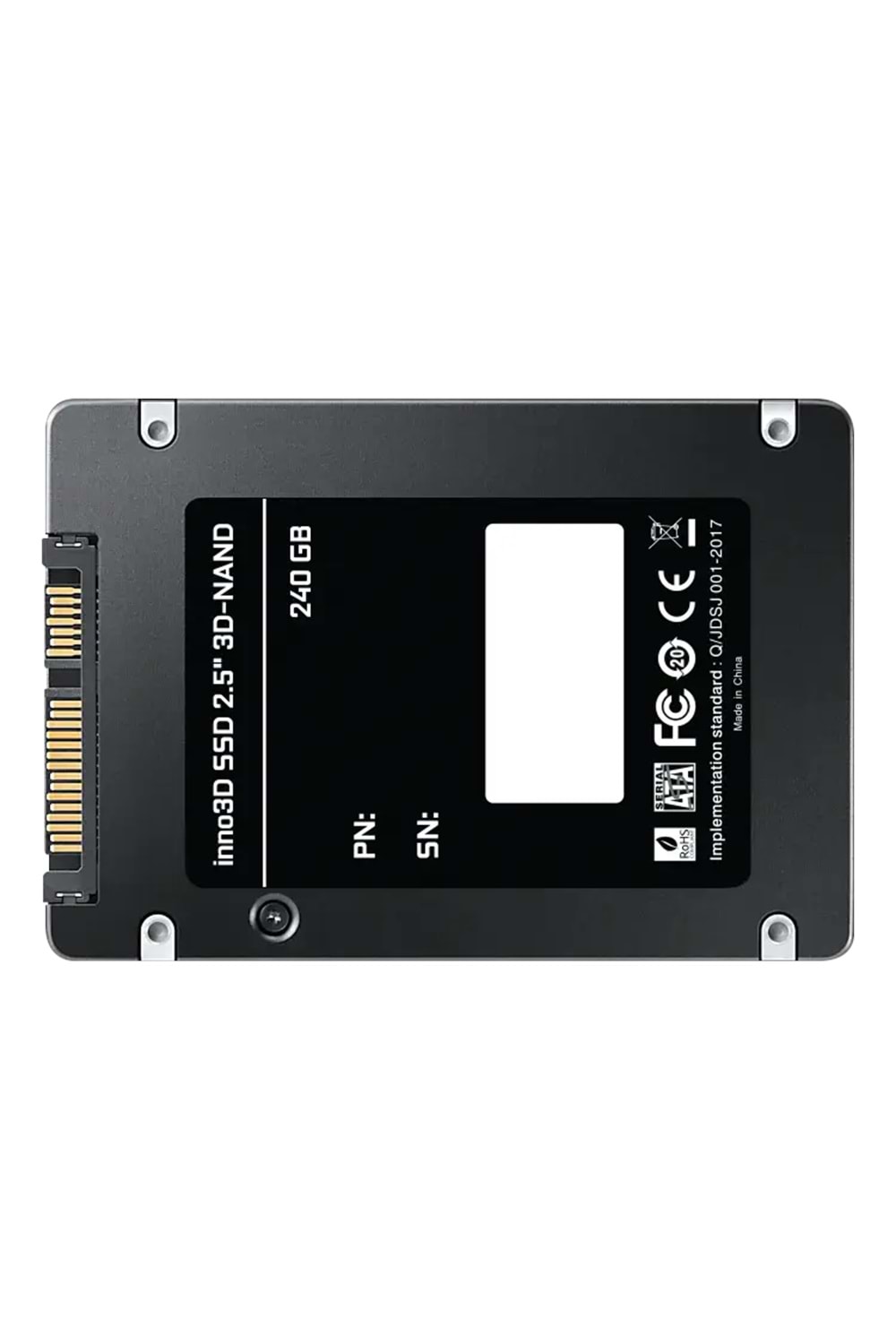 Ssd Inno3D 240Gb 3D-Nand 520/460Mb/s Sata
