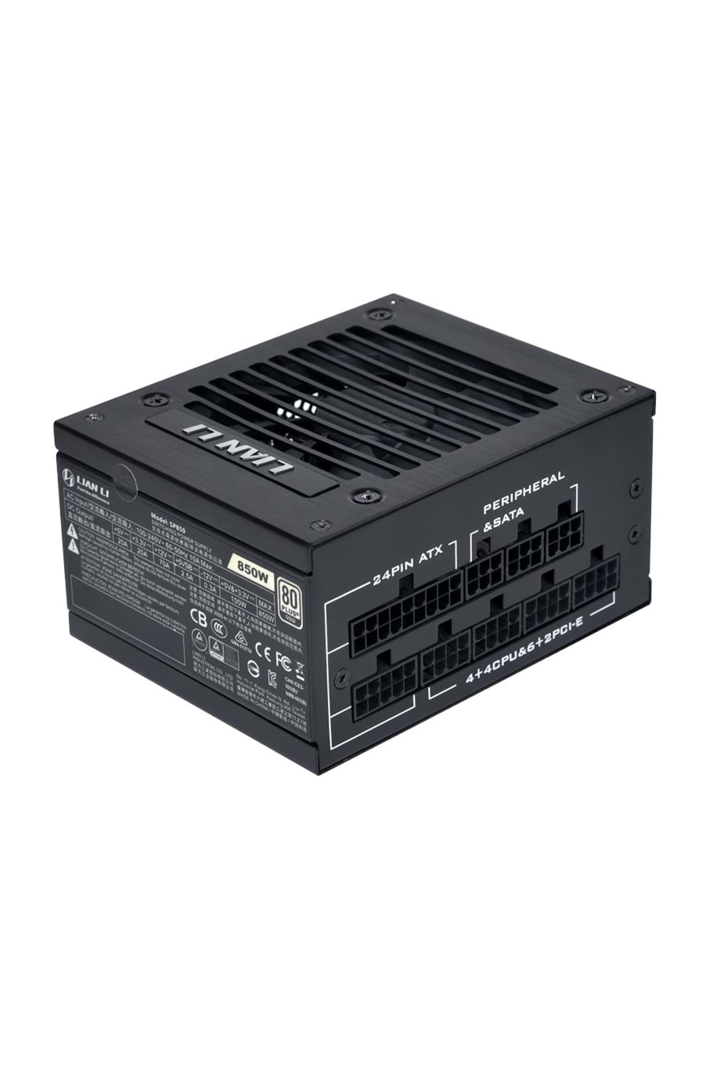 Power Supply Lian Li SP850 850W SFX 80+ Gold 92mm Full Modüler