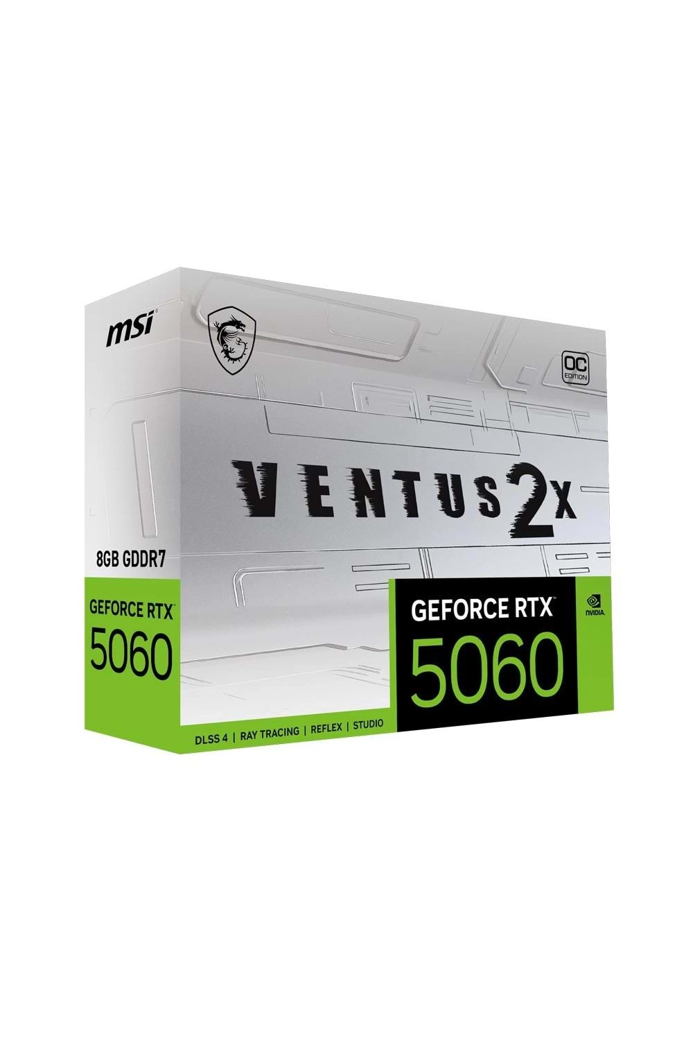 Ekran Kartı Msi Geforce Rtx5060 8G Ventus 2X Oc White Gddr7 128Bdx12