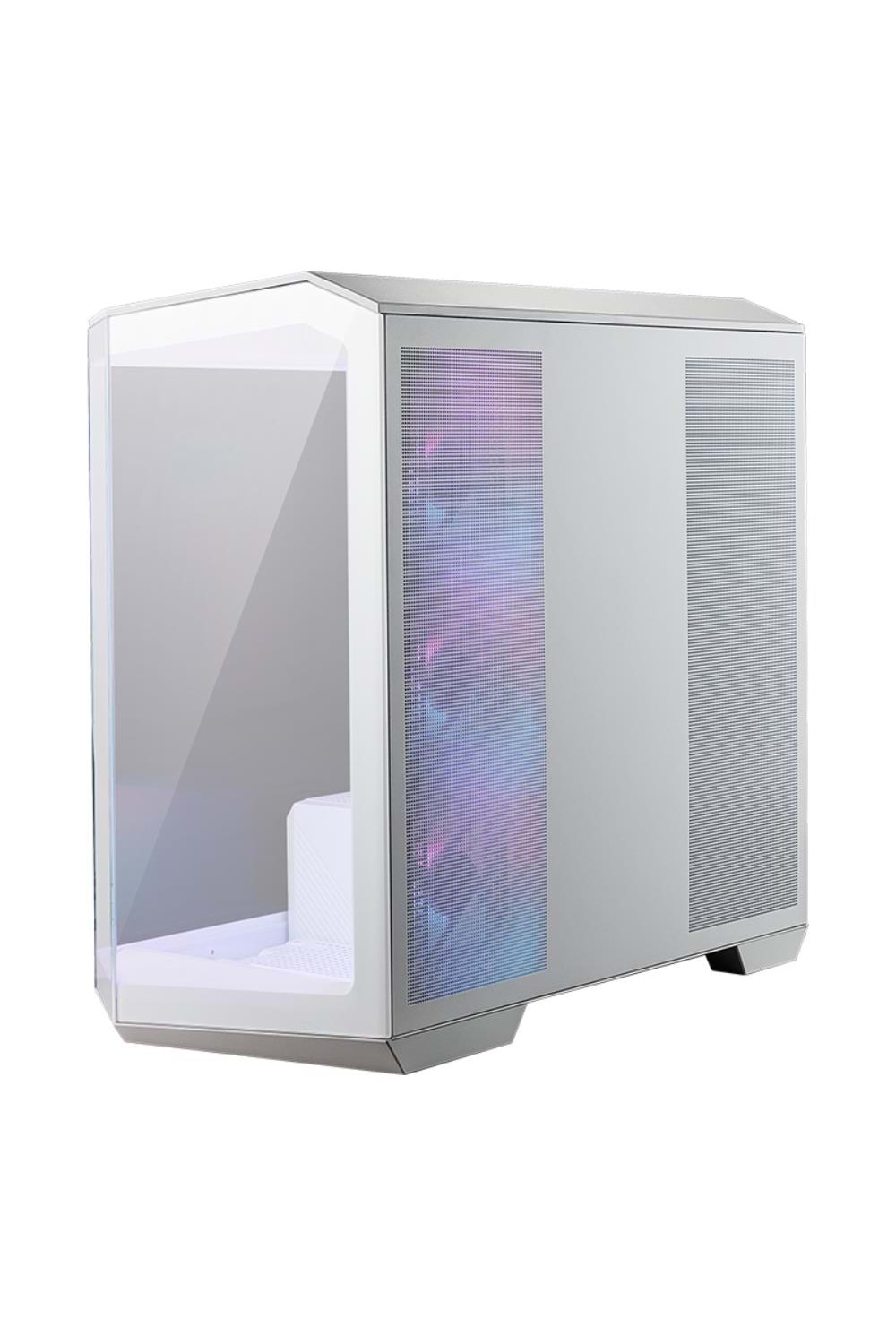 Kasa Msi Pano M100R Pz Beyaz 4X120Mm Argb Micro Atx Gaming