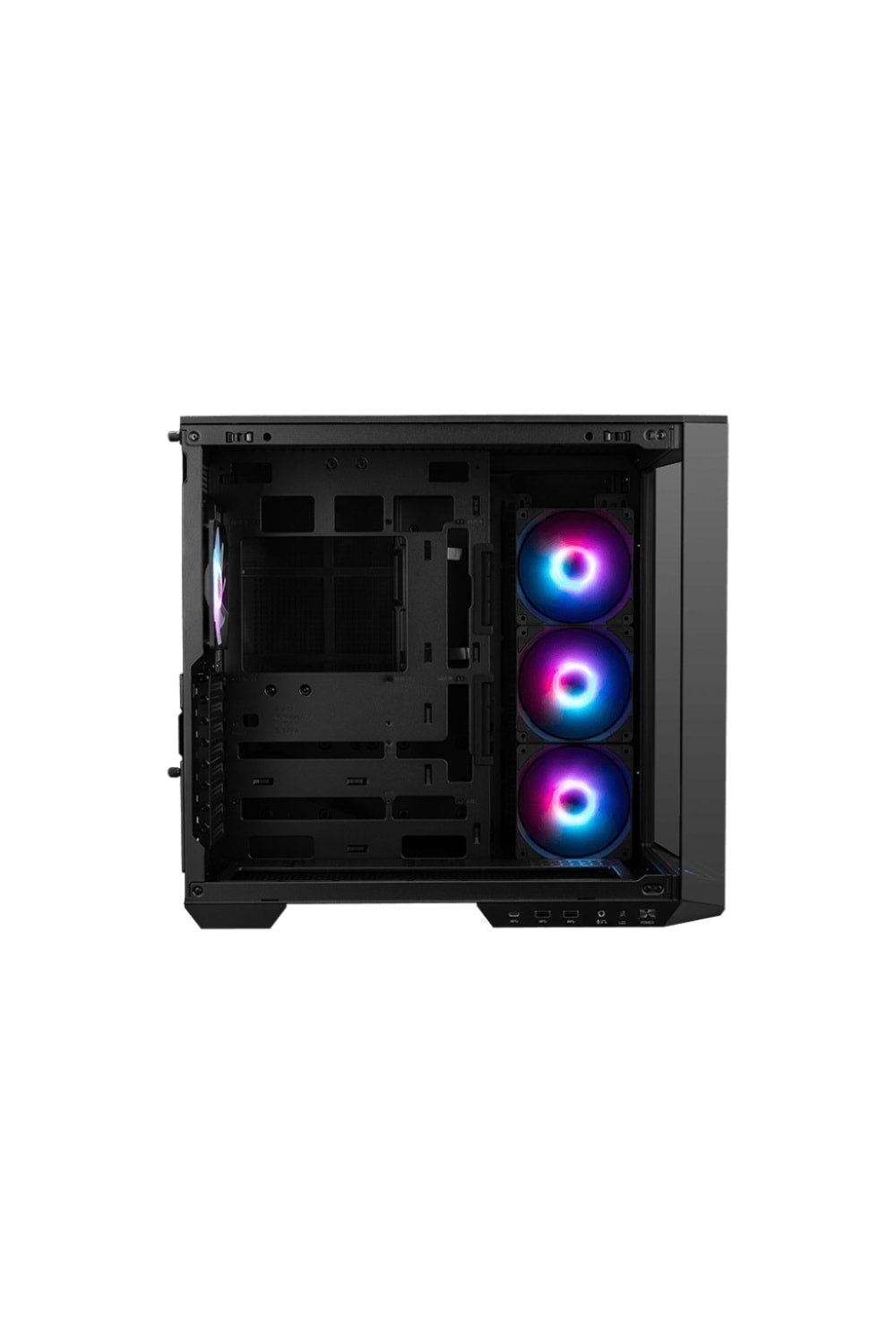Msi Mag Pano 100R PZ Black 4x120mm ARGB Fan USB 3.2 Micro-ATX