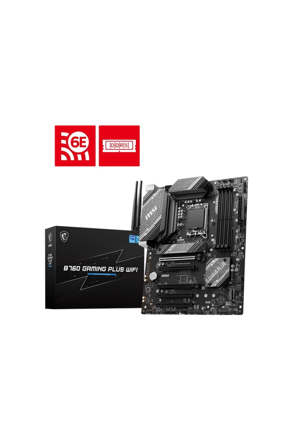 Anakart Msi Pro B760 Gaming Plus Wifi Ddr4 1700p