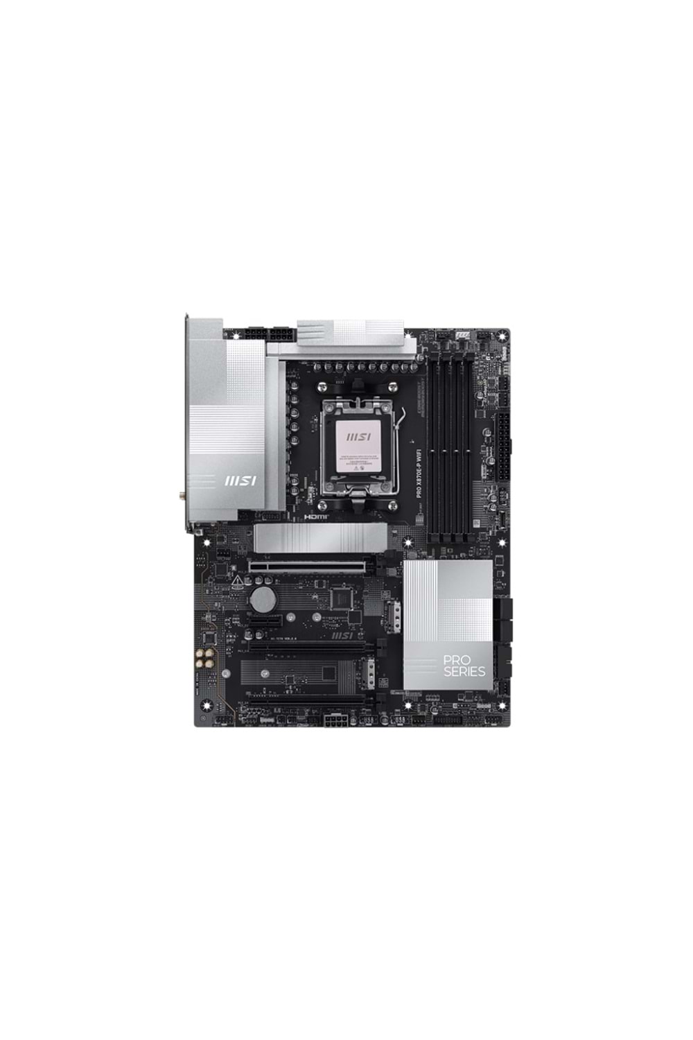 Anakart Msi Pro X870E-P Wifi Ddr5 Am5 Ddr5 8200+(Oc)Mhz Atx