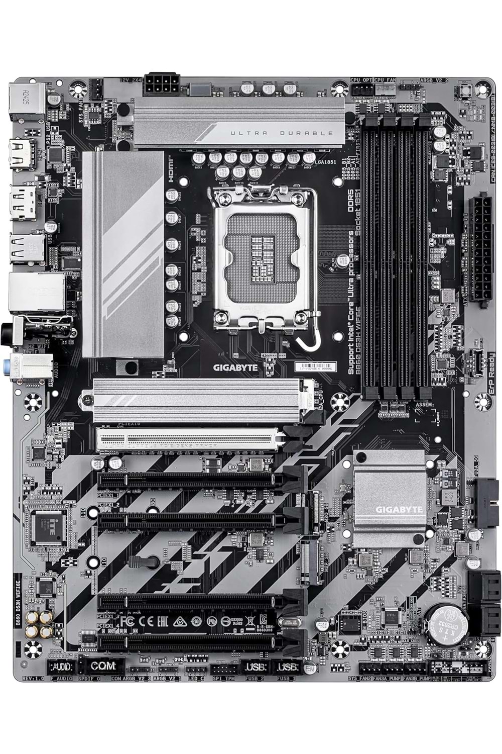 Anakart Gigabyte B860M Ds3H Wifi 6E Soket 1851p