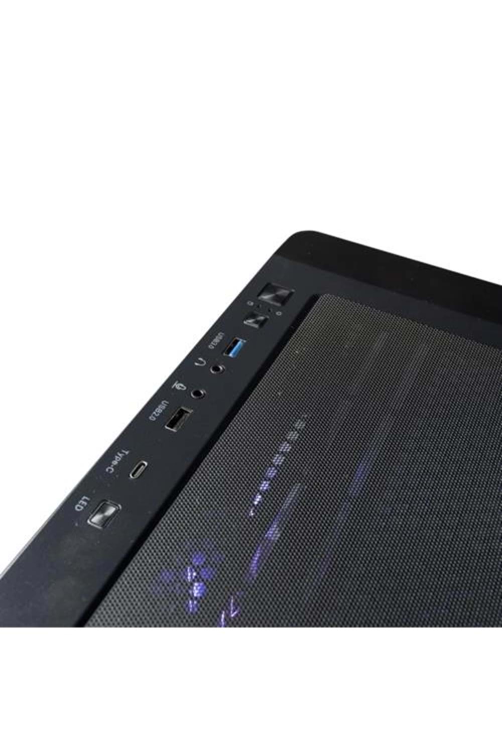 Kasa Aigo DS900G Siyah AT-750W 80+ Bronze 4xARGB Fan Mid Tower Kasa