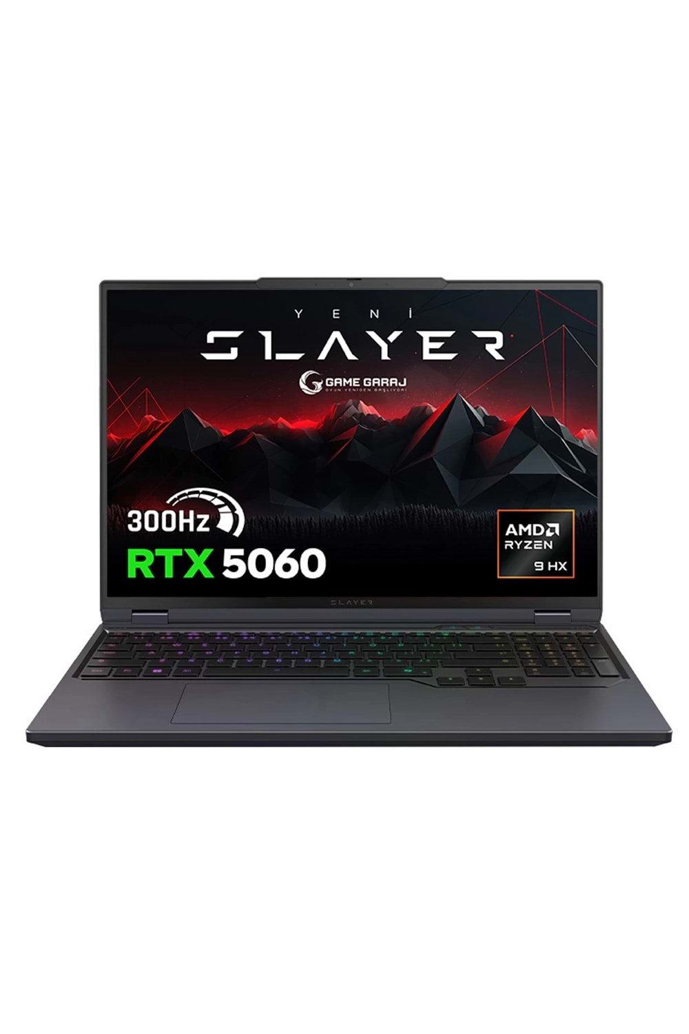 Game Garaj Slayer R9T-5060C2 R9-8945HX 32GB Ram 2TB Ssd RTX5060 16