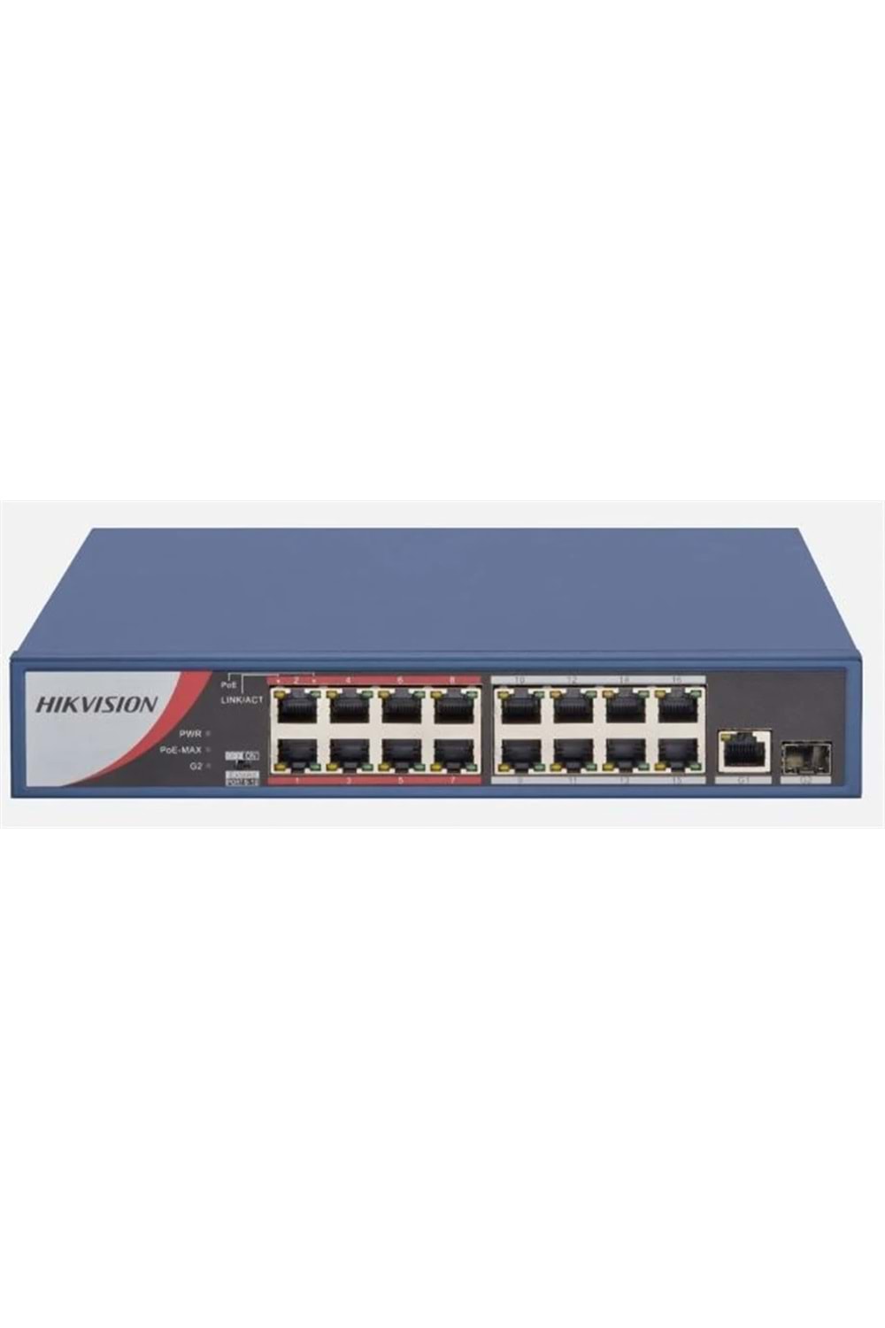 Hikvision Ds-3E0318P-E/M 16Fex1Ge+1Ge/Sfp 130W Poe Switch