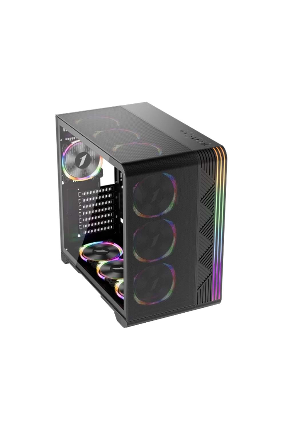 1St Player Vt7 Siyah 850W 80+ Silver Atx 3.1 Argb 4X12Cm Fan Temperli