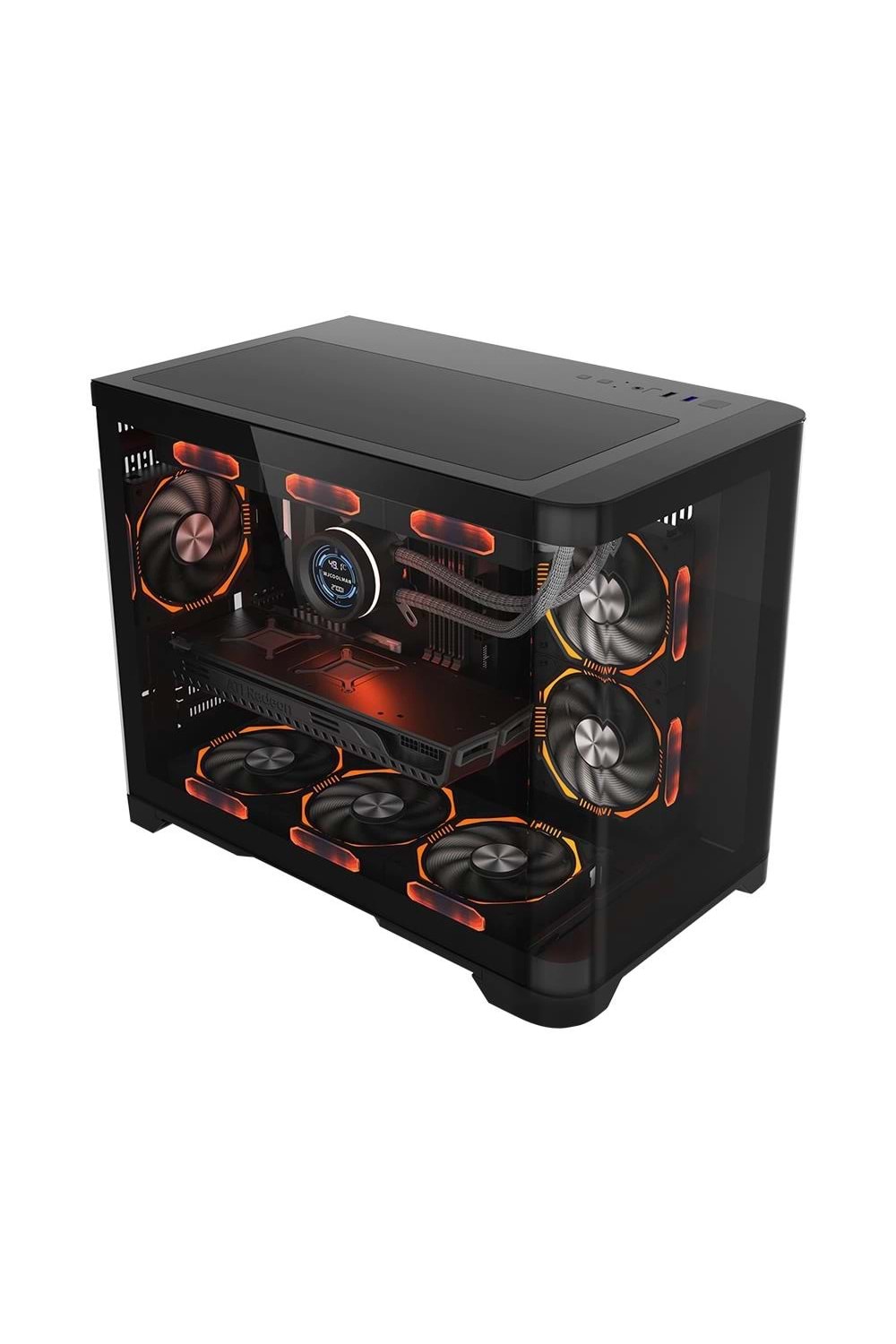 1St Player Uview Uv6 Siyah 750W 80+ Silver Atx 3.1 Argb 3X12Cm Fan