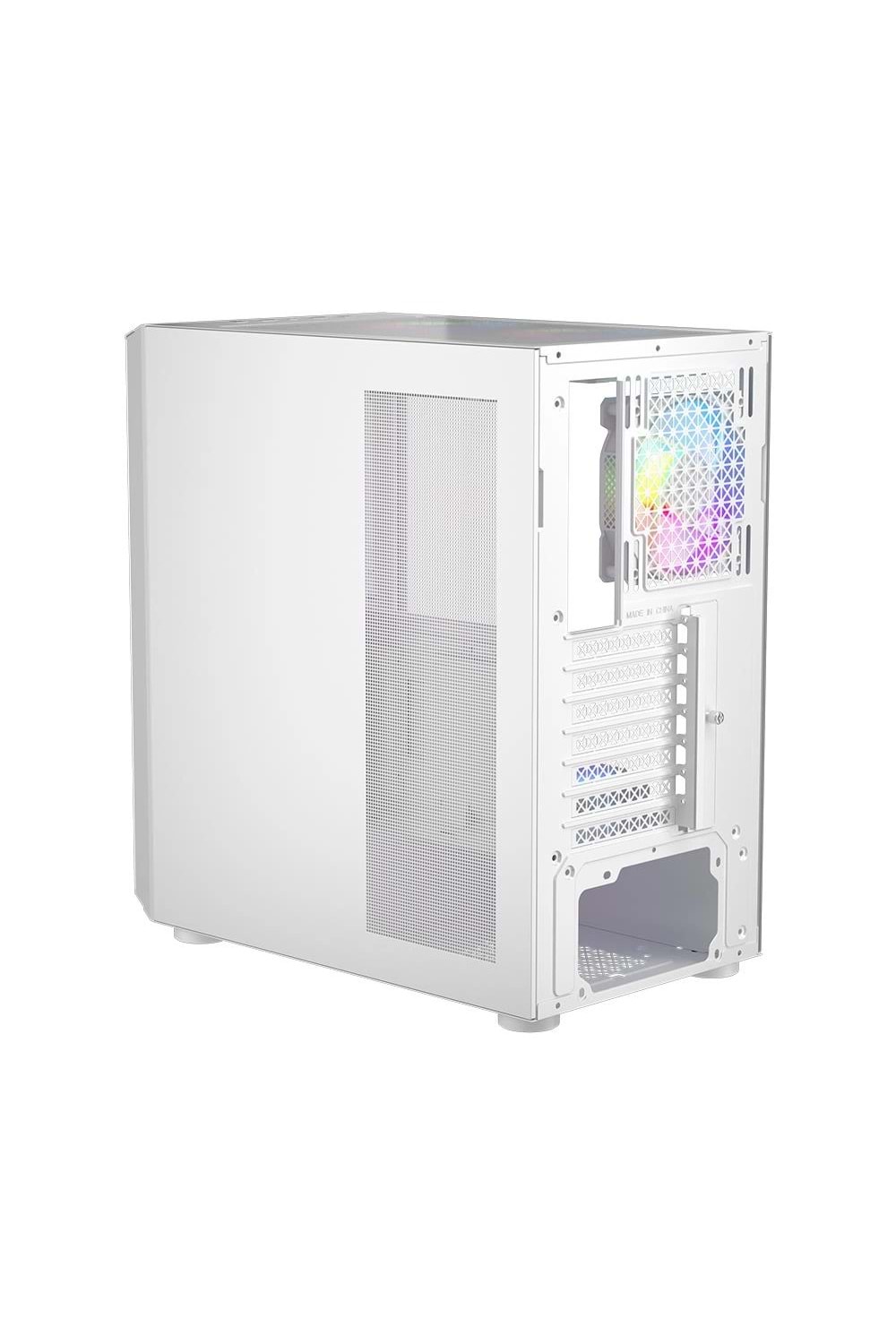 1St Player Trilobite T7 Beyaz 650W 80+ Argb 4X12Cm Fan Temperli Cam Me