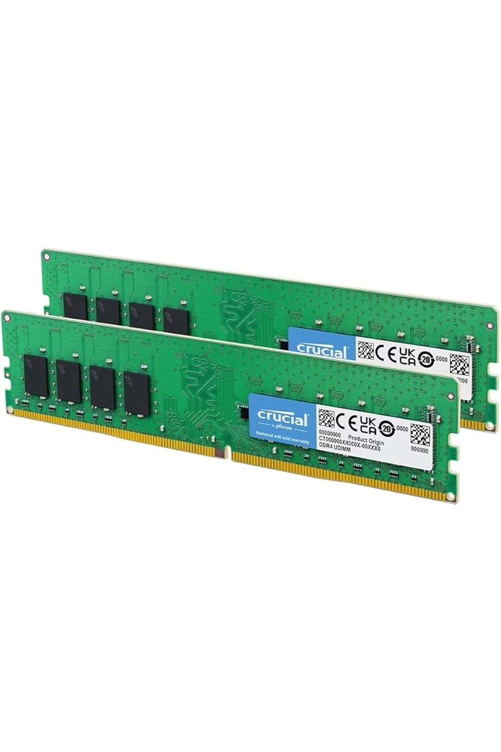 Bellek Crucial 64GB (2x32GB) 3200MHz DDR4 CT2K32G4DFD832A