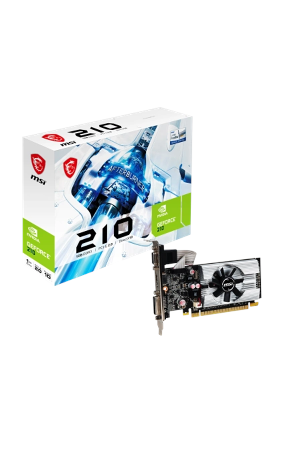 Ekran Kartı Msi N210-1GD3/LP 64Bit 1GB DDR3 Vga Dvi Hdmi