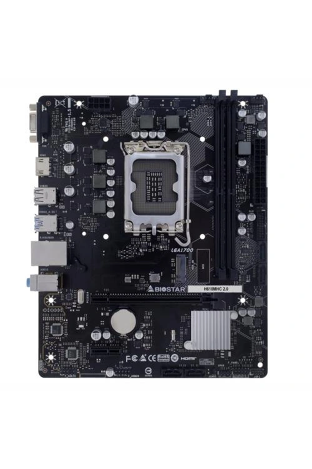 Anakart Biostar H610MHC DDR4 1700p