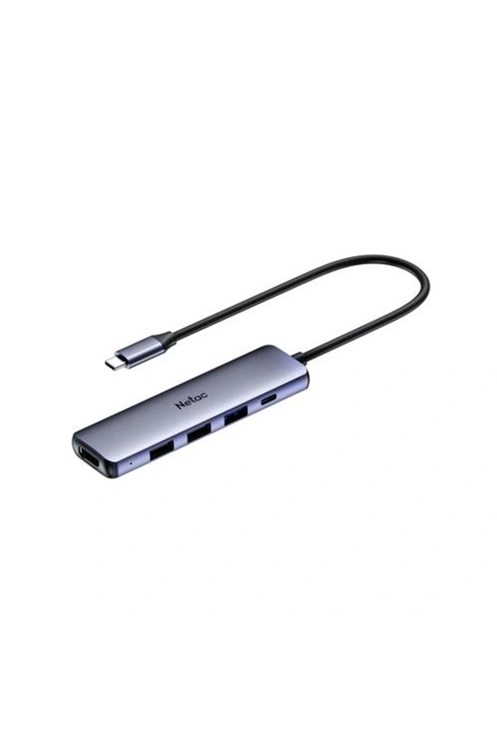 Netac WF13 5-in-1 Type-C NT08WF13-30GR Type-C to USB3.0+USB2.0*2+100W