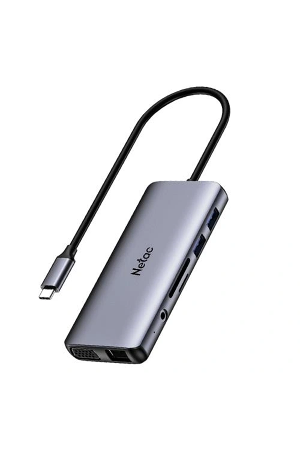 Netac WF15 11-in-1 NT08WF15-30GR HDMI 4K/30Hz,2xUSB3.0,USB2.0,VGA,1 RJ