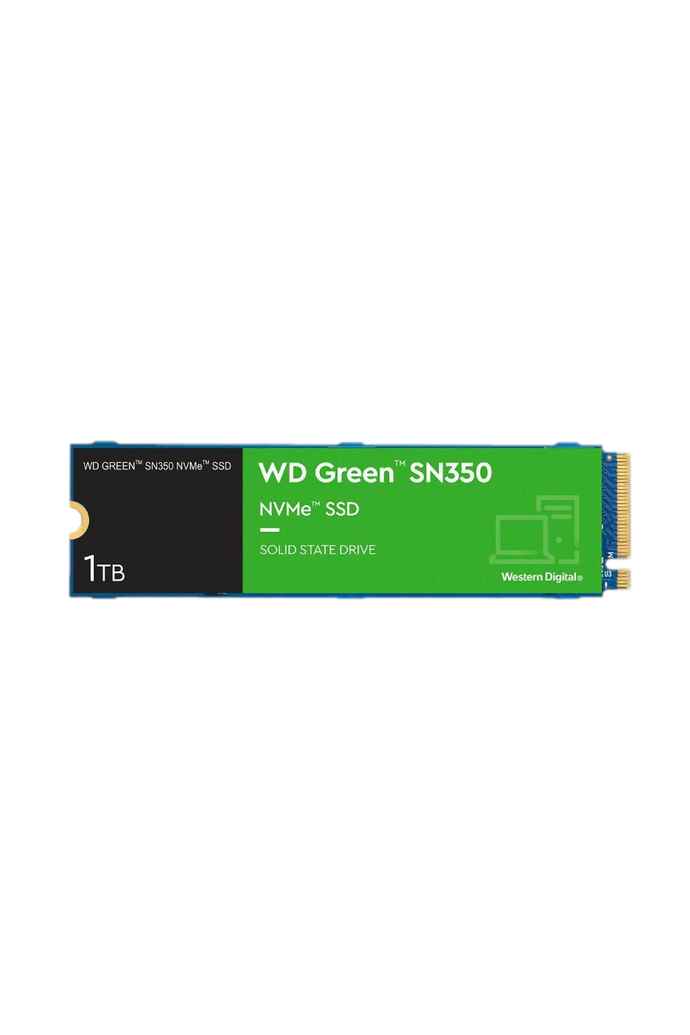 Ssd Wd Green 1Tb Sn350 M.2 Nvme Wds1000G2 3200/2500Mbps