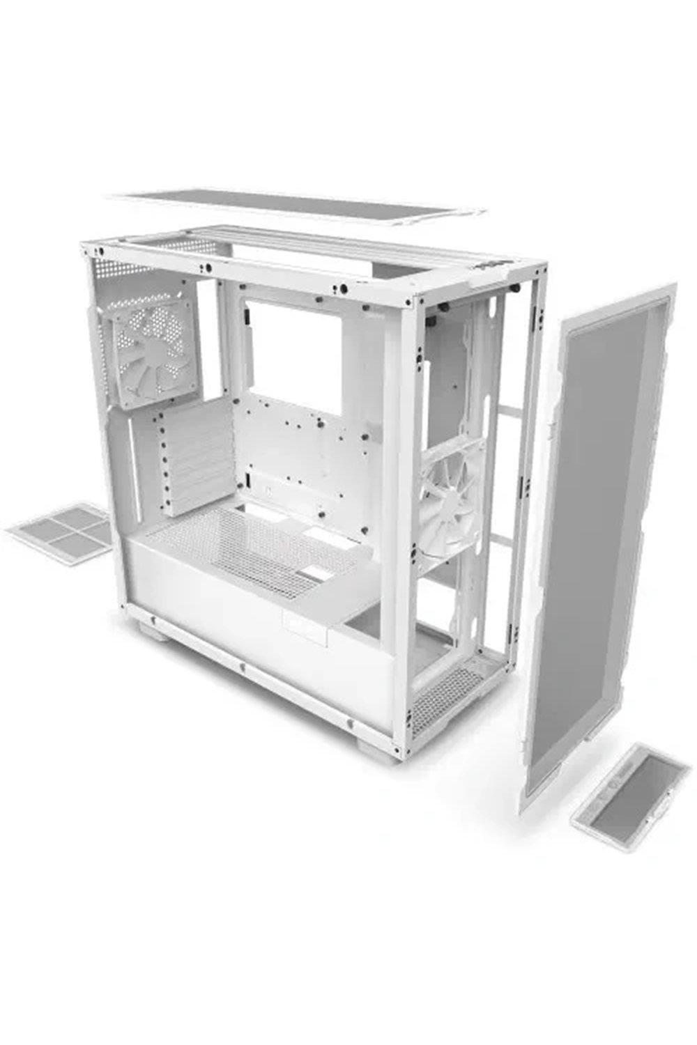 Nzxt H7 Flow (2022) Edition White Atx Gaming Kasa