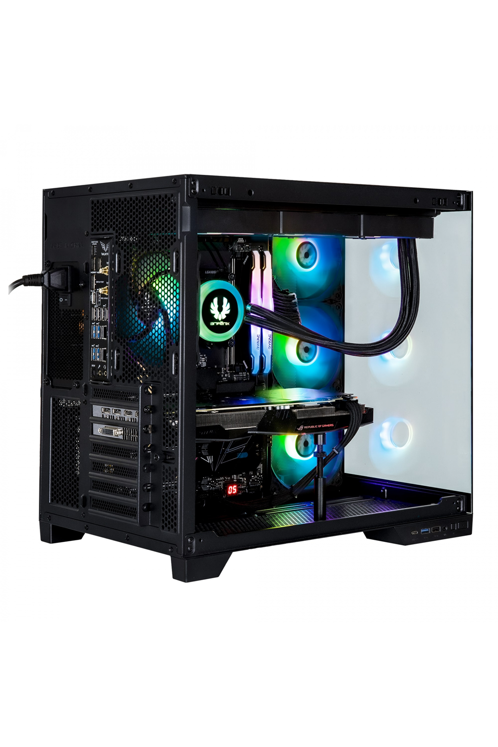 Bitfenix MH100 750W 80+ Bronze PSU 4x120mm ARGB Fan ATX