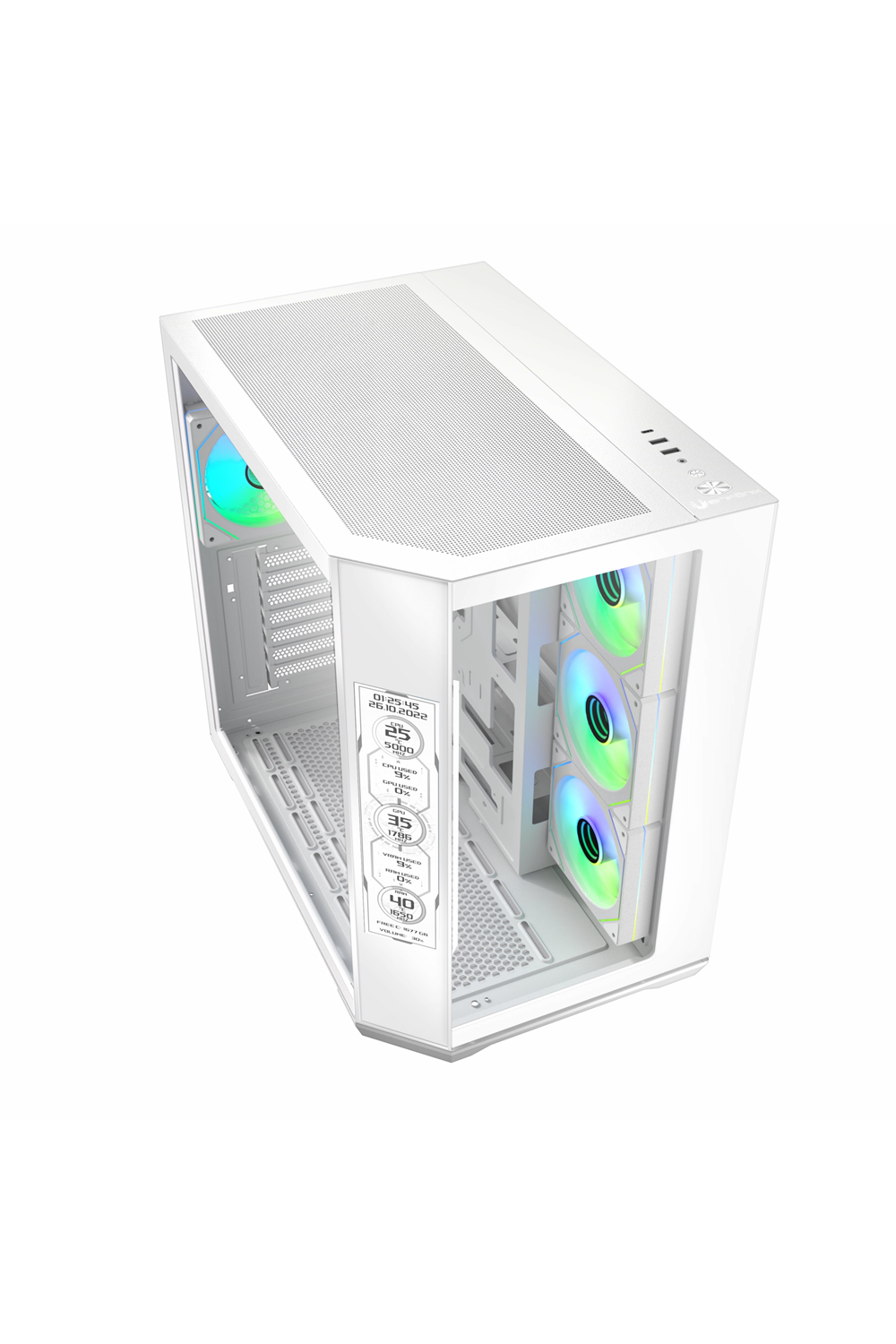 Bitfenix Digital T10 EF White 8.8