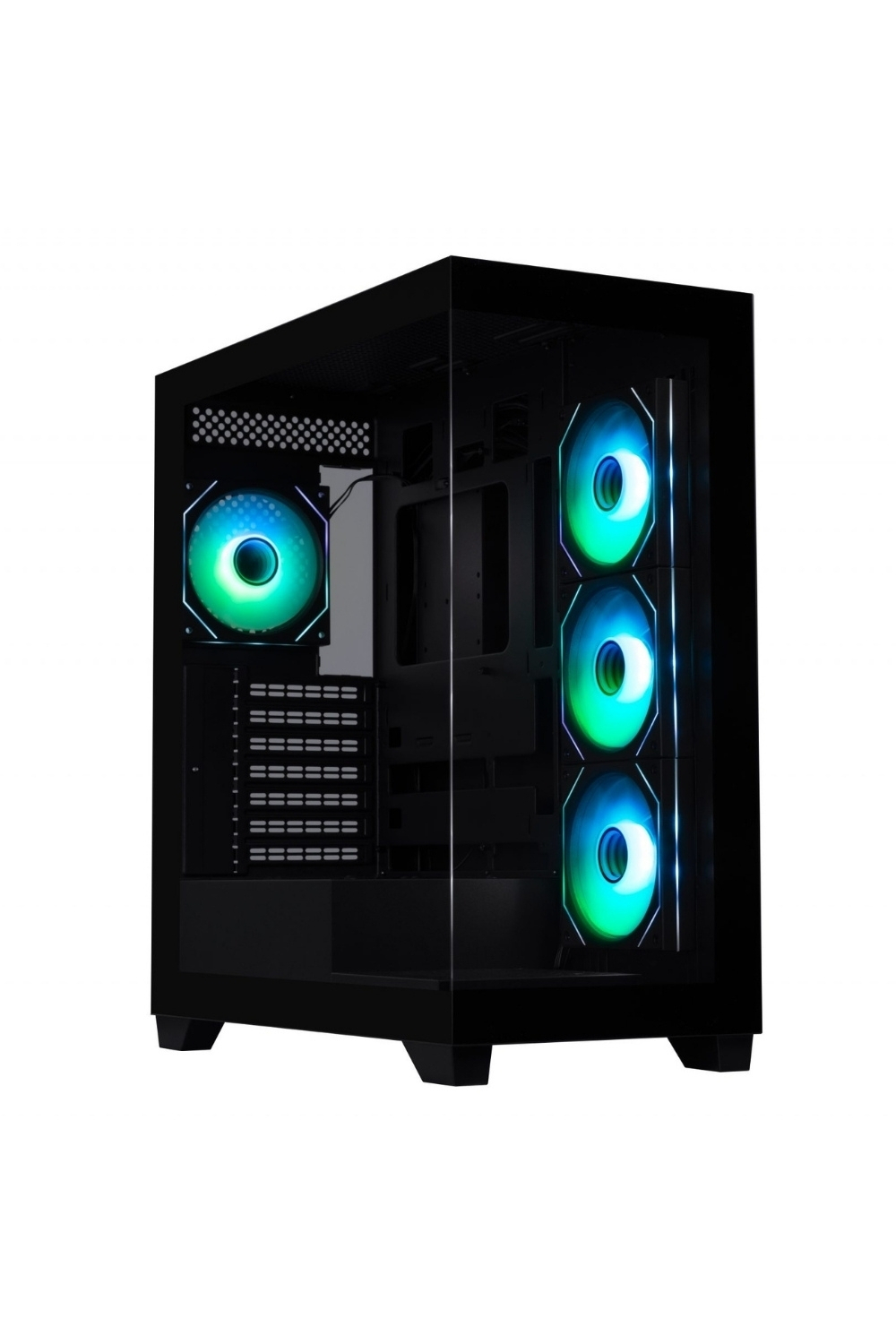 Bitfenix Ceto Premium Black 750W 80+ Bronze PSU 4x120mm ARGB Fan ATX