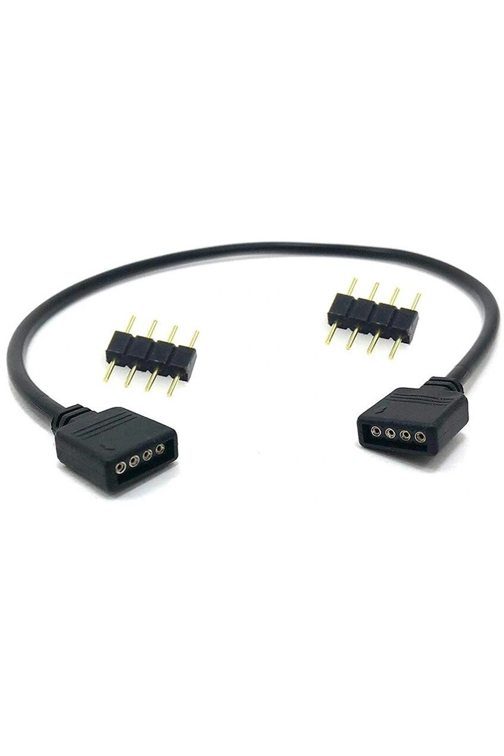 4Pin RGB Uzatma Kablosu 30cm (1 Dişi - 1 Dişi)
