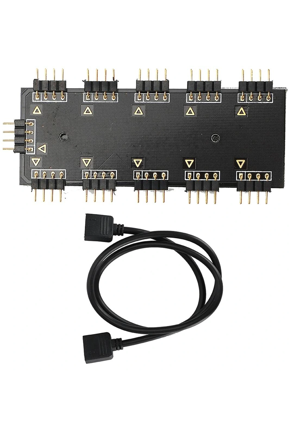 RGB Led Çoklayıcı 10 Port 12V 4 Pin Kablo Çoklayıcı