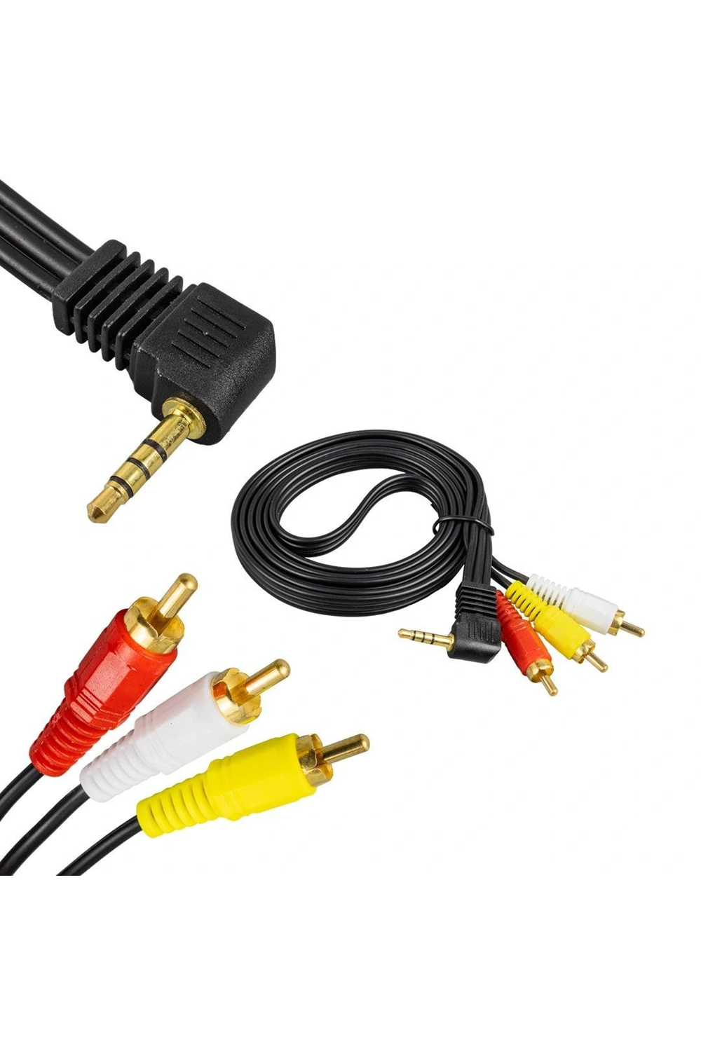 3.5mm Stereo Erkek / 3 RCA 1.5 Metre Kablo