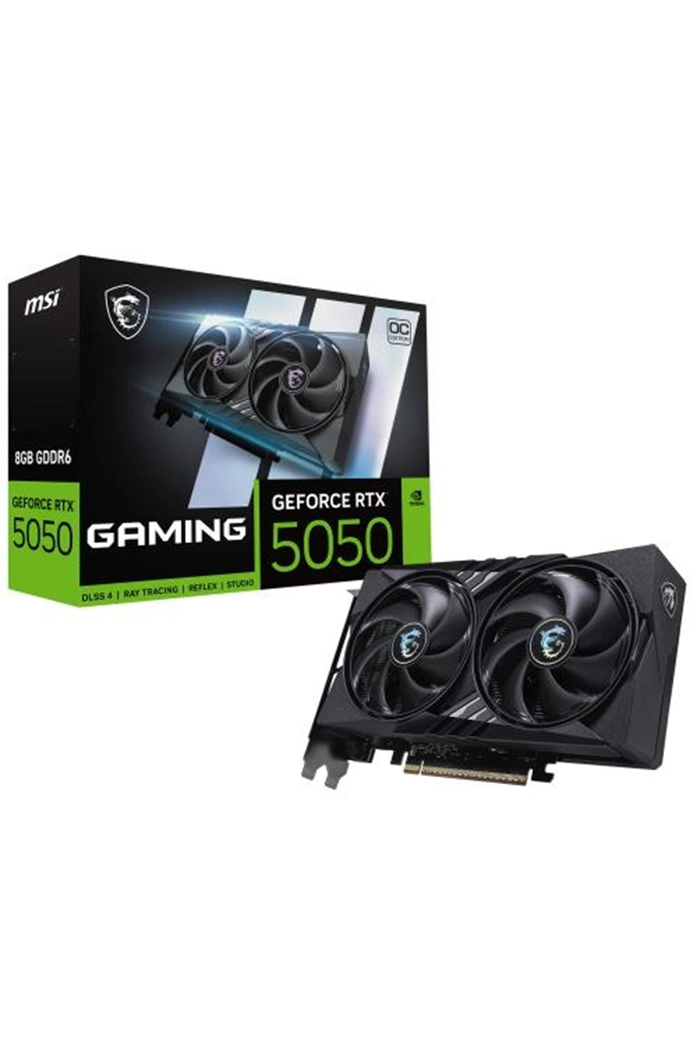 Ekran Kartı Msi Vga Geforce Rtx5050 8G Gaming Oc 8Gb Gddr6 128B Dx12