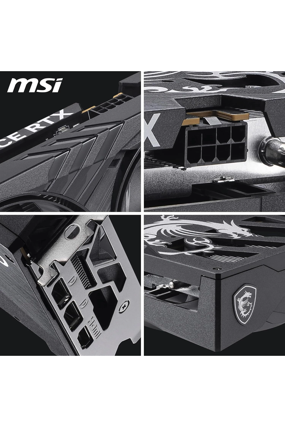 Ekran Kartı Msi Vga Geforce Rtx5050 8G Gaming Oc 8Gb Gddr6 128B Dx12