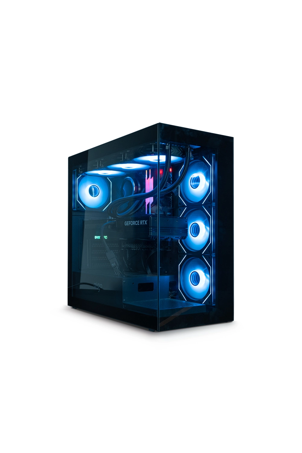 Kasa Aigo DS900 Siyah GP-850W 80+ Bronze ARGB Mid Tower