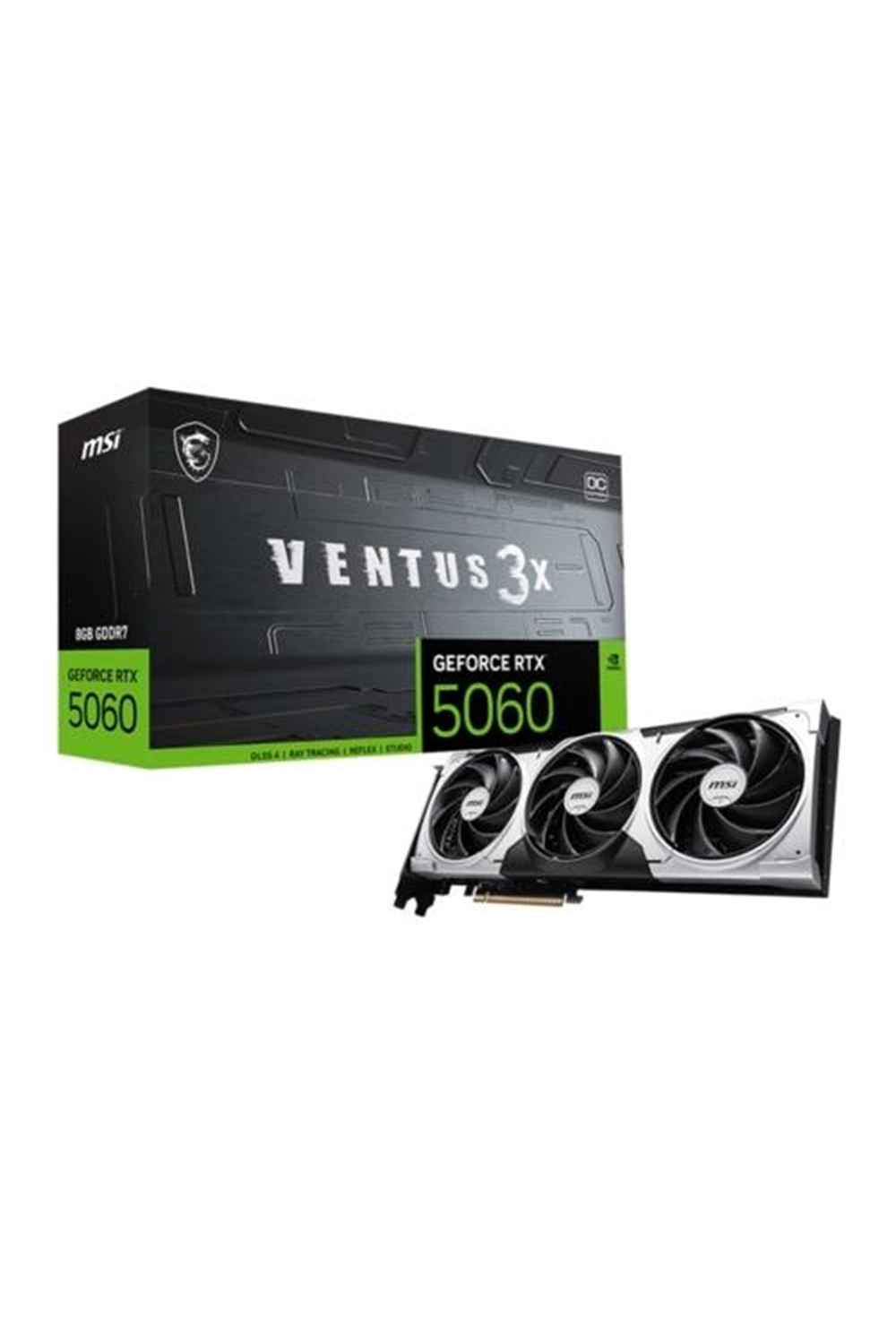 Ekran Kartı Msi GeForce RTX5060 8G Ventus 3X OC GDRR7 128Bit DX12