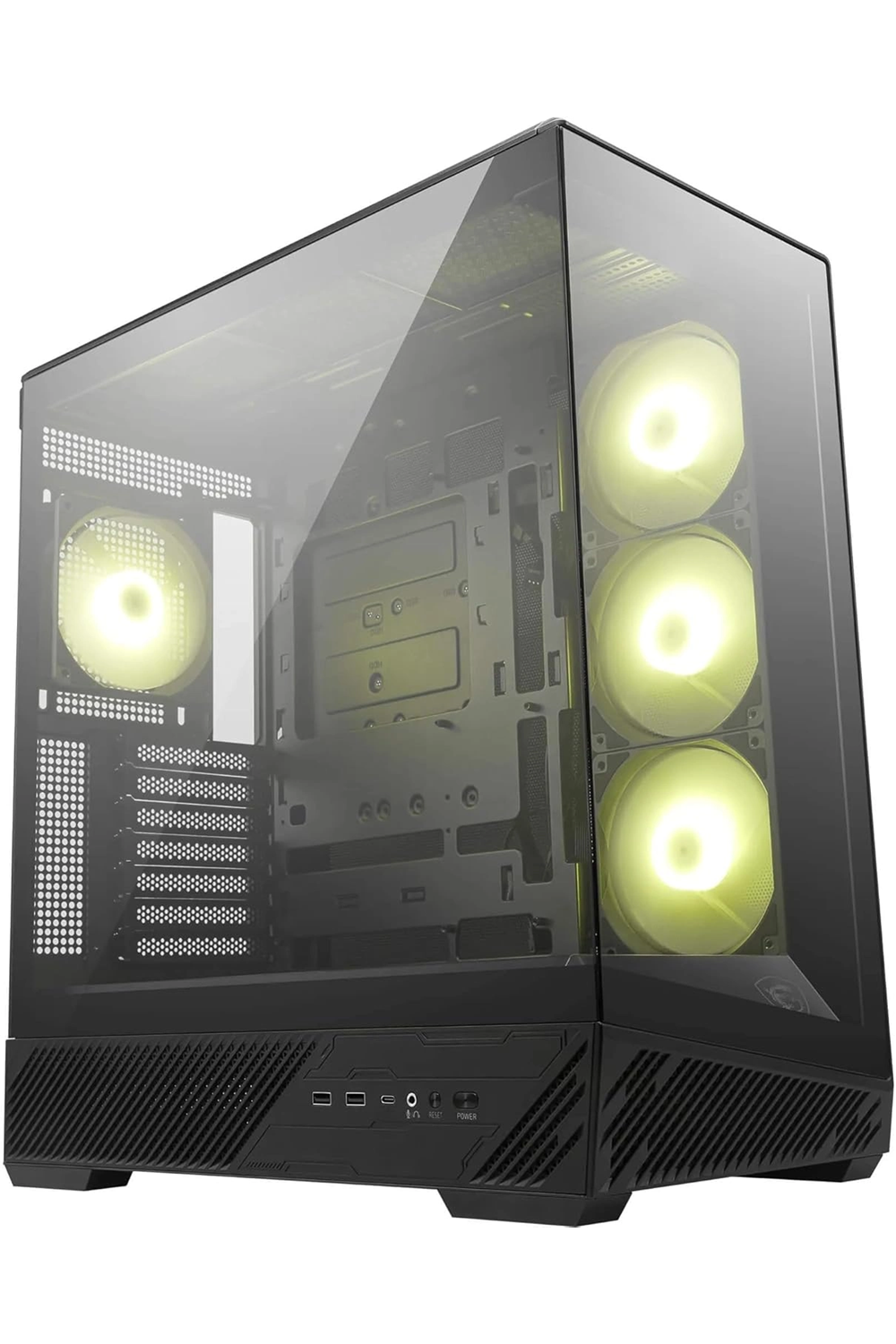 Msi Mag Pano 130R PZ 4xARGB Fan USB 3.2 ATX Siyah Tower Gaming