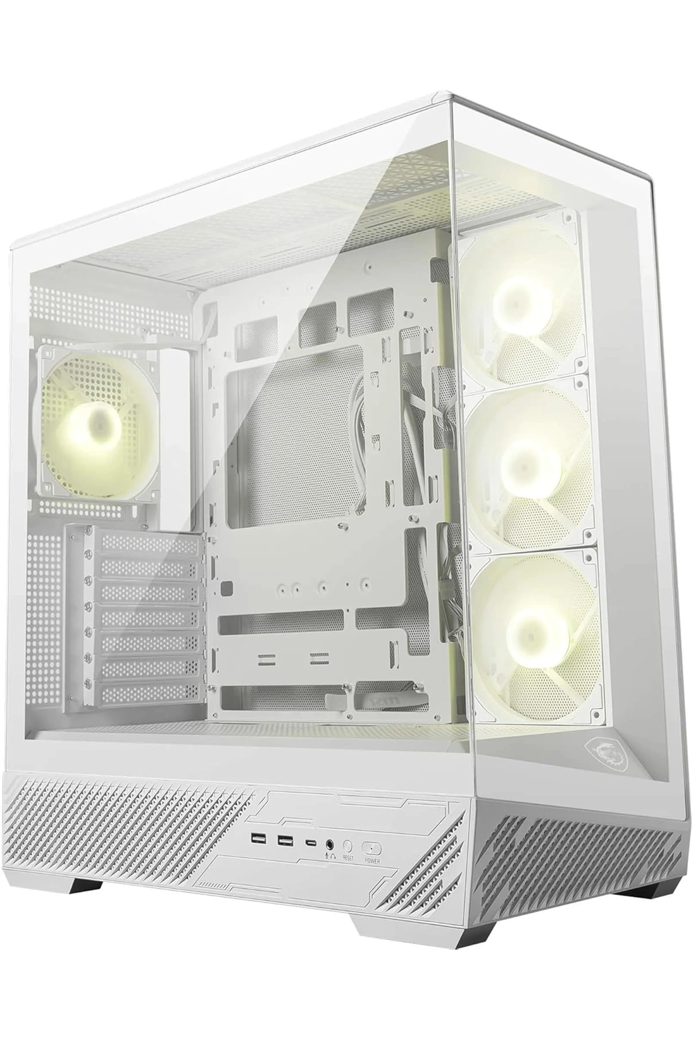 Msi Mag Pano 130R PZ 4xARGB Fan USB 3.2 ATX Beyaz Tower Gaming