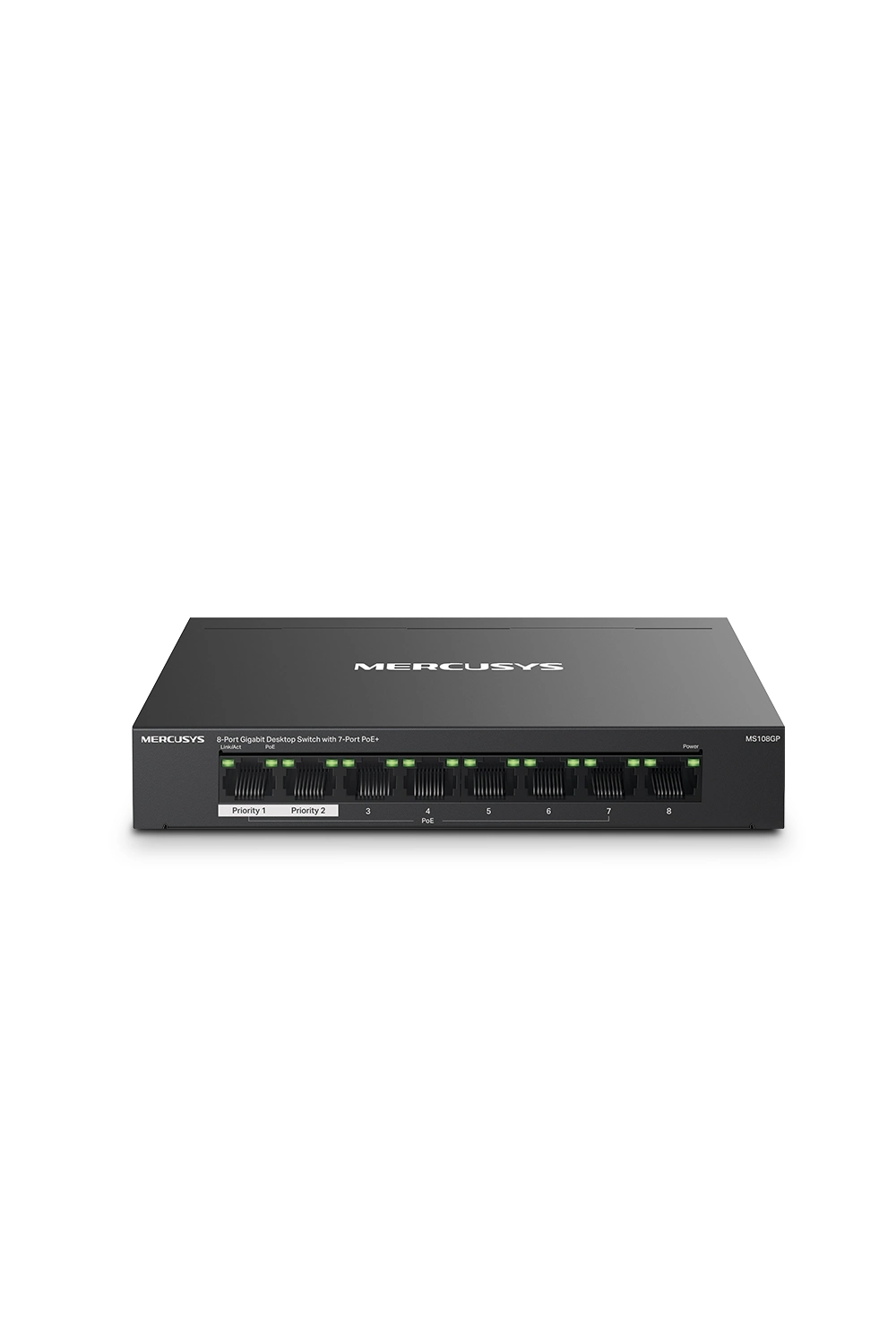 Switch Mercusys MS108GP 8 Port Gigabit 7 Port PoE