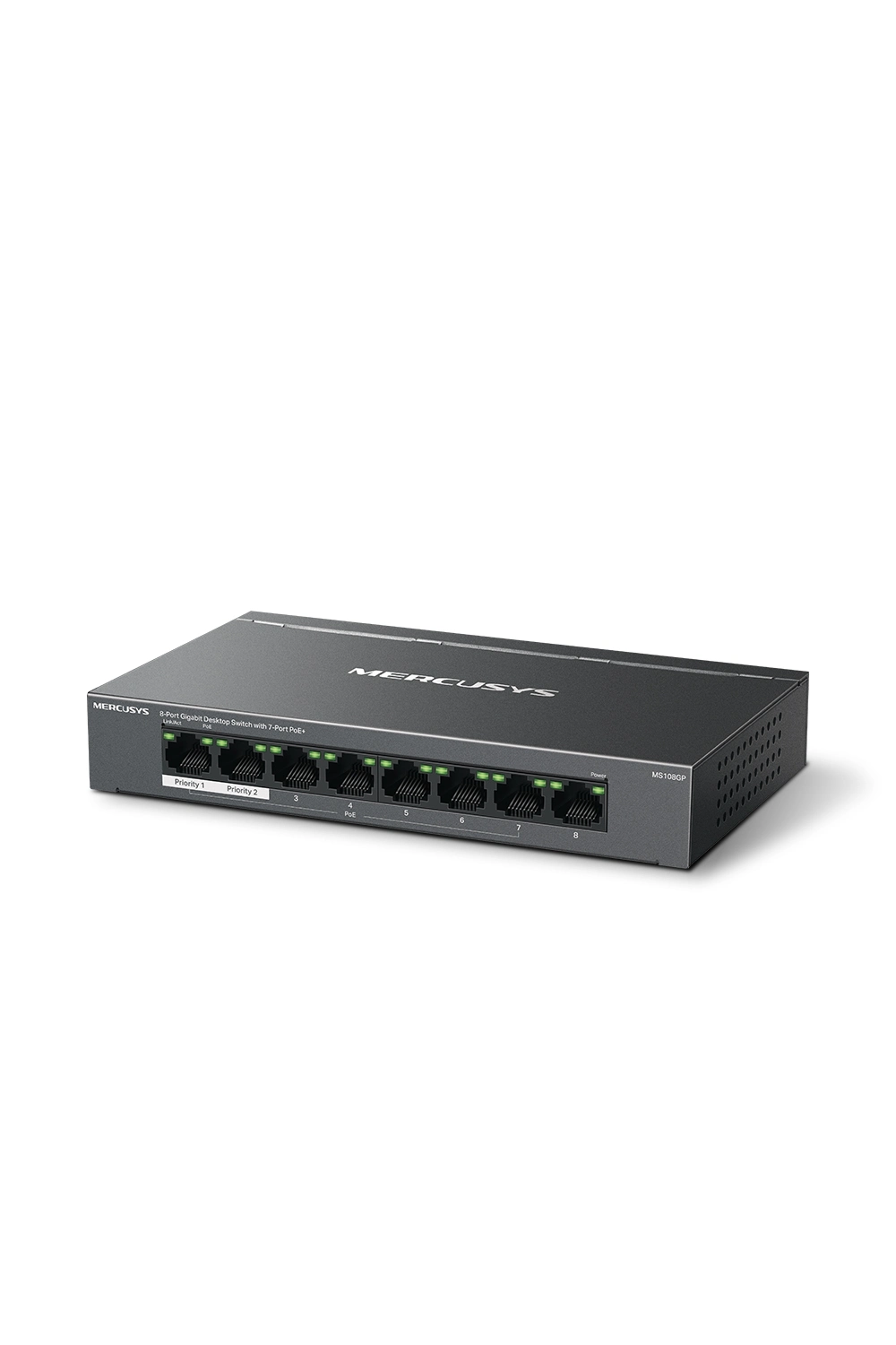 Switch Mercusys MS108GP 8 Port Gigabit 7 Port PoE