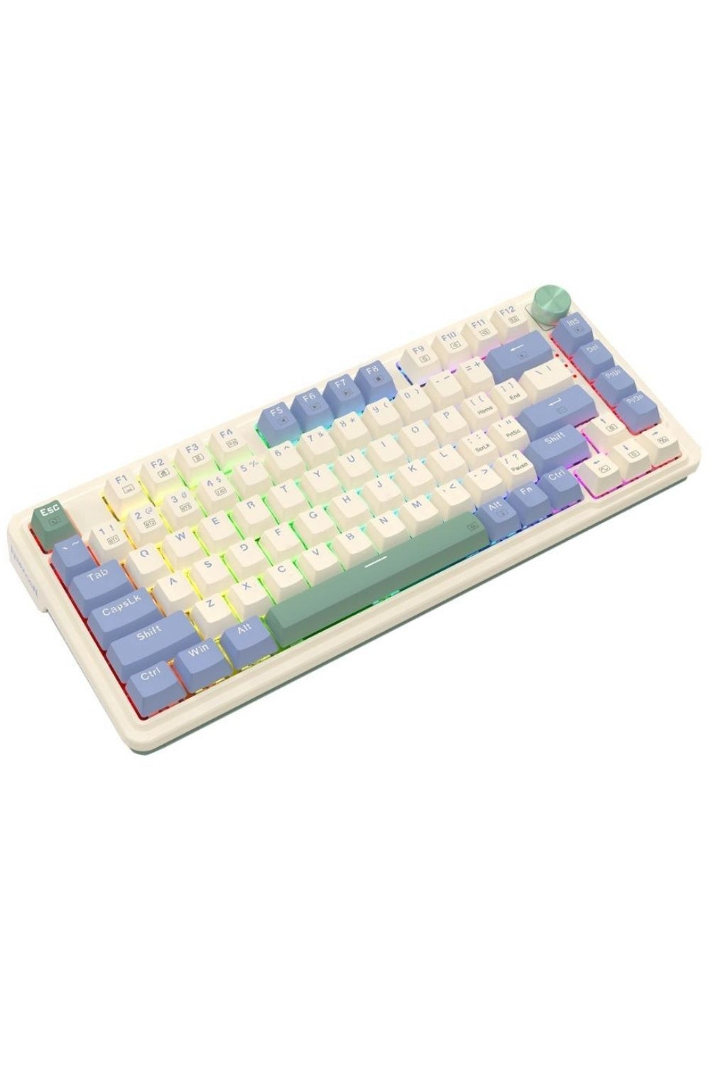 Redragon Ucal Pro K673CPG-RGB-PRO Beyaz Kablosuz Tr Layout