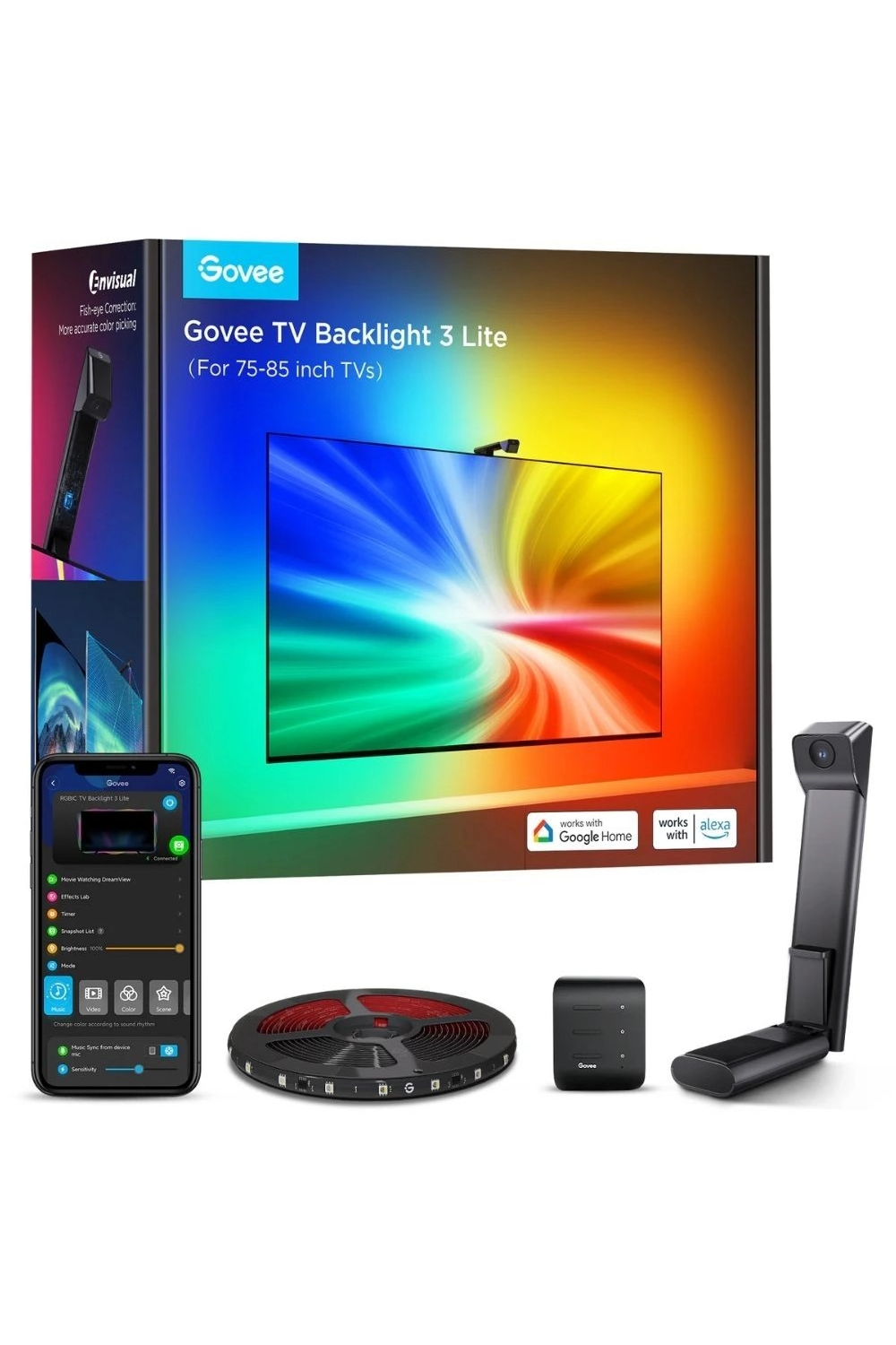 Govee Envisual Led 3 Lite 75-85 inc - H60993D2