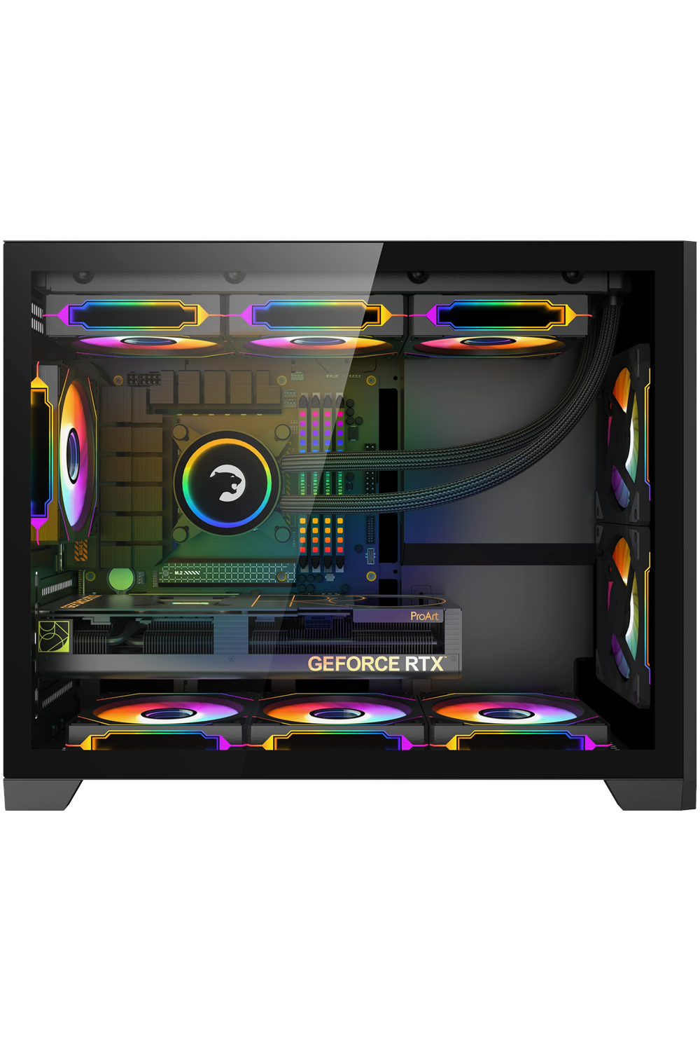 GamePower Warcry Ronin 3xARGB Fan 650W 80+ Bronze Micro-ATX