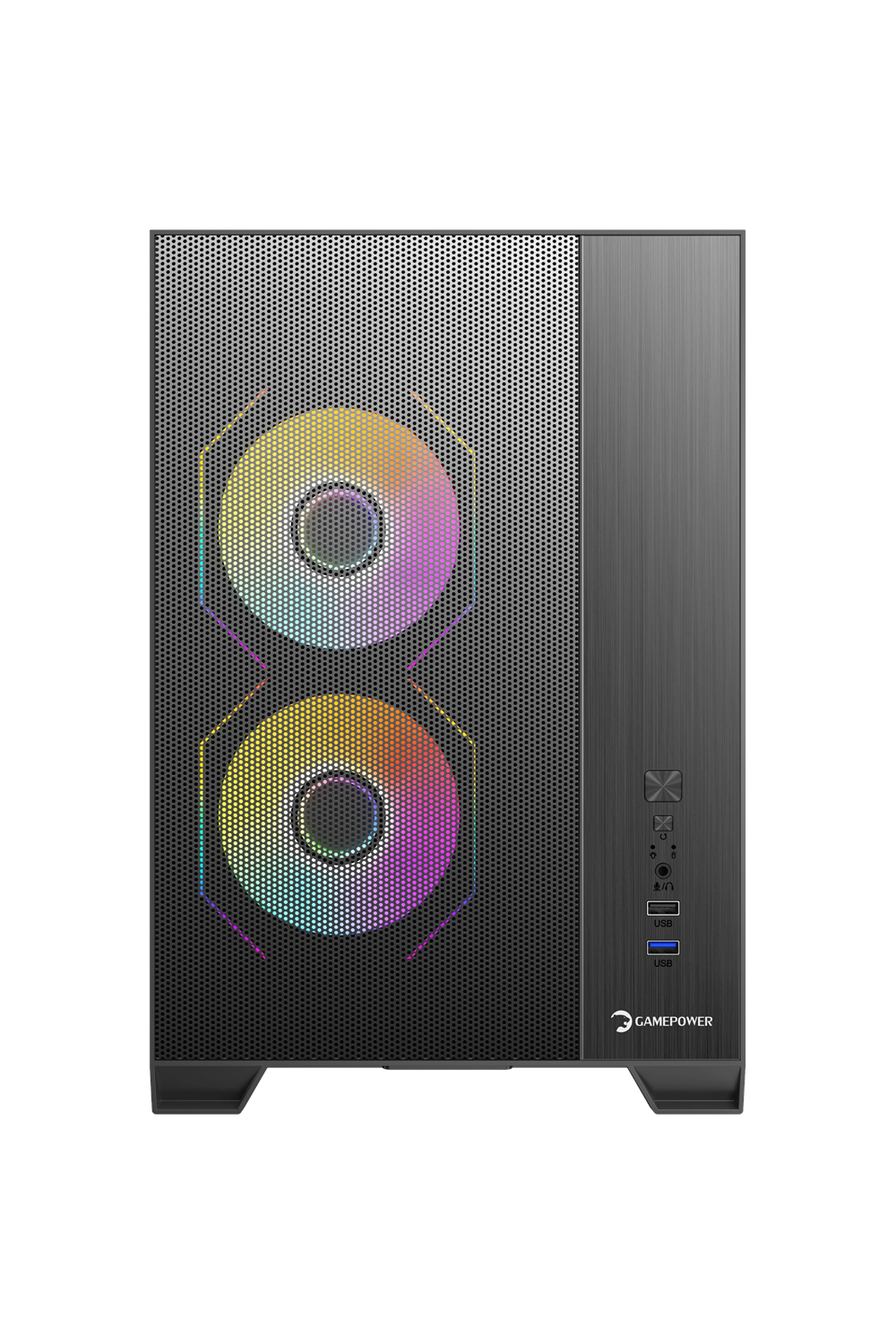 GamePower Warcry Ronin 3xARGB Fan 650W 80+ Bronze Micro-ATX