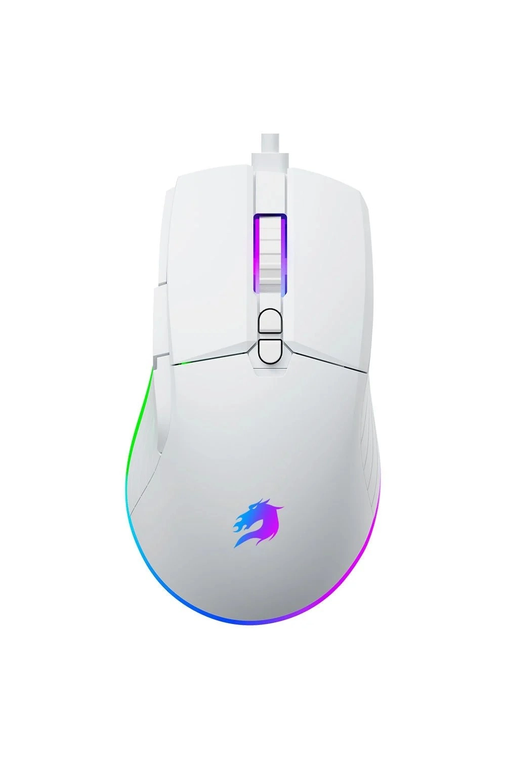 GameBooster M12 Vital RGB Aydınlatmalı Beyaz Gaming Mouse