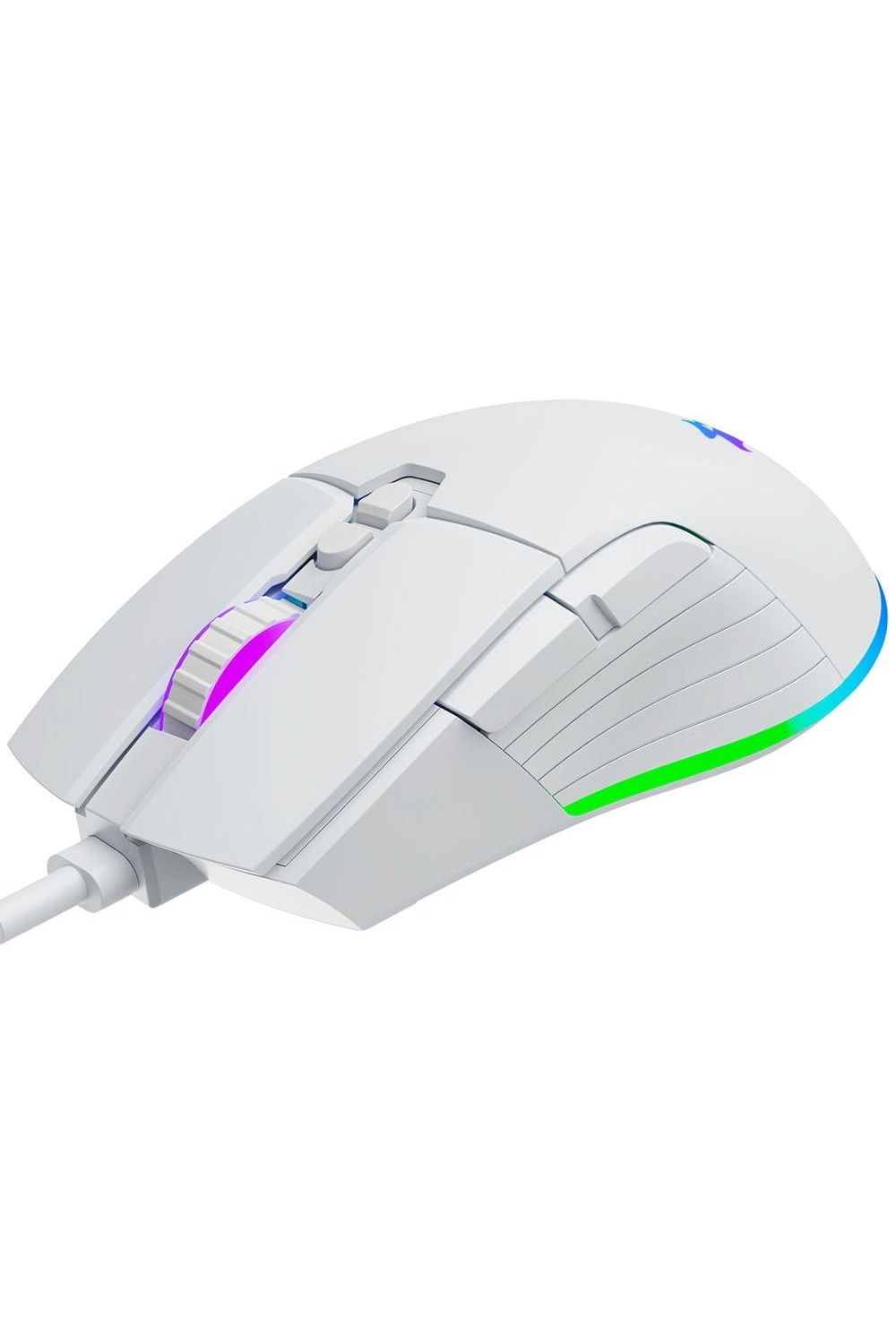 GameBooster M12 Vital RGB Aydınlatmalı Beyaz Gaming Mouse