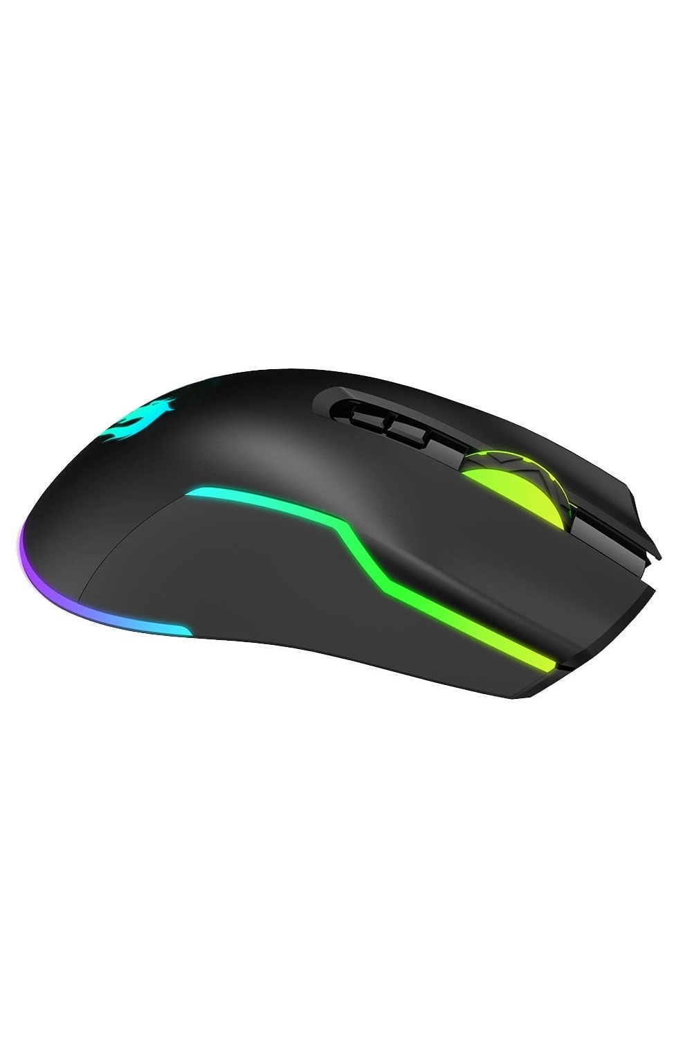 GameBooster M18 Inferno 2.4ghz Kablosuz RGB Aydınlatmalı Siyah