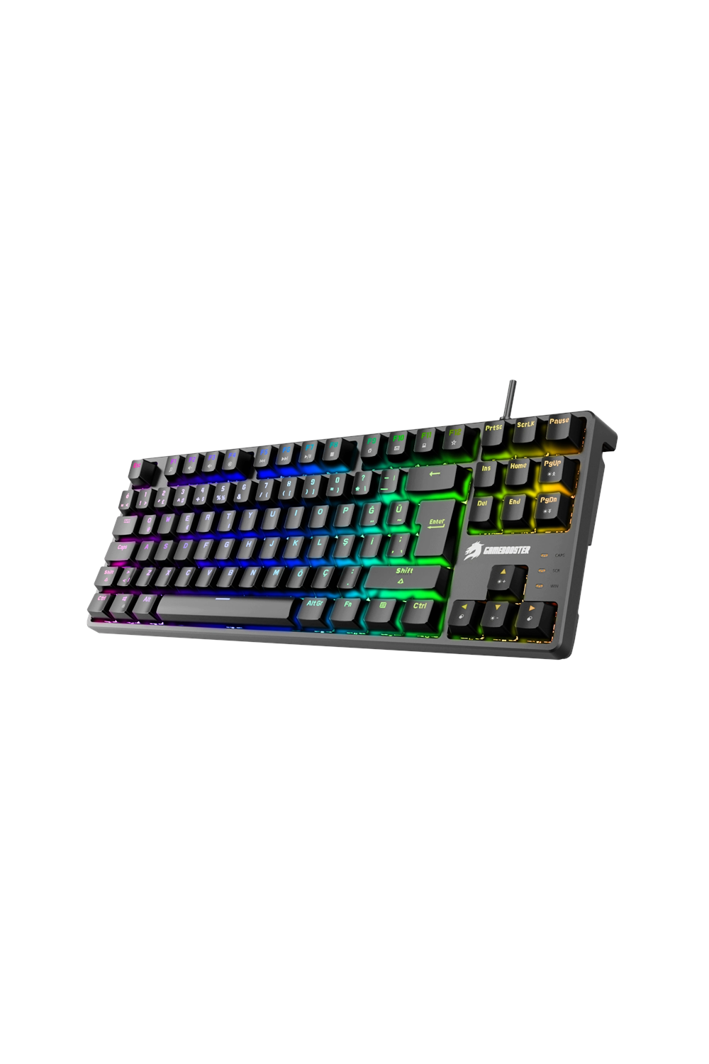 GameBooster G23B Enigma TKL Rainbow Red Switch Mekanik Siyah