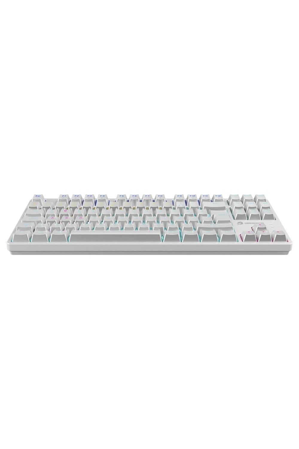 GameBooster G23W Enigma TKL Rainbow Red Switch Mekanik Beyaz